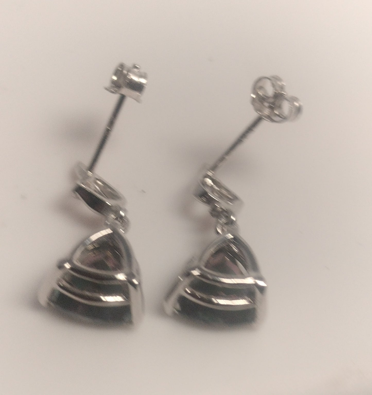 Sterling Silver Mystic Topaz Earrings
