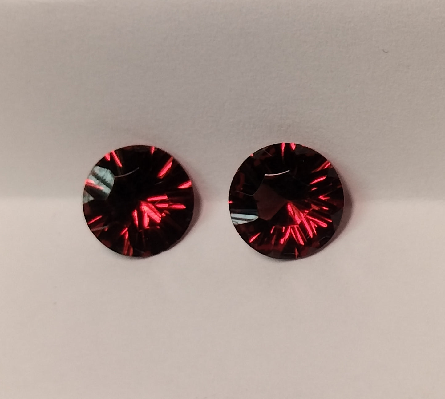 3.76 Carat Natural Garnet Gemstone Matched Pair