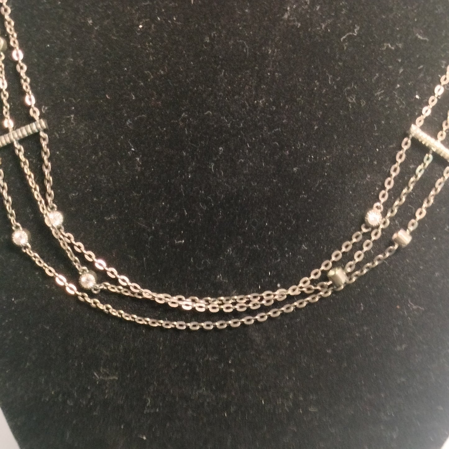 Sterling Silver Cubic Zirconia Necklace