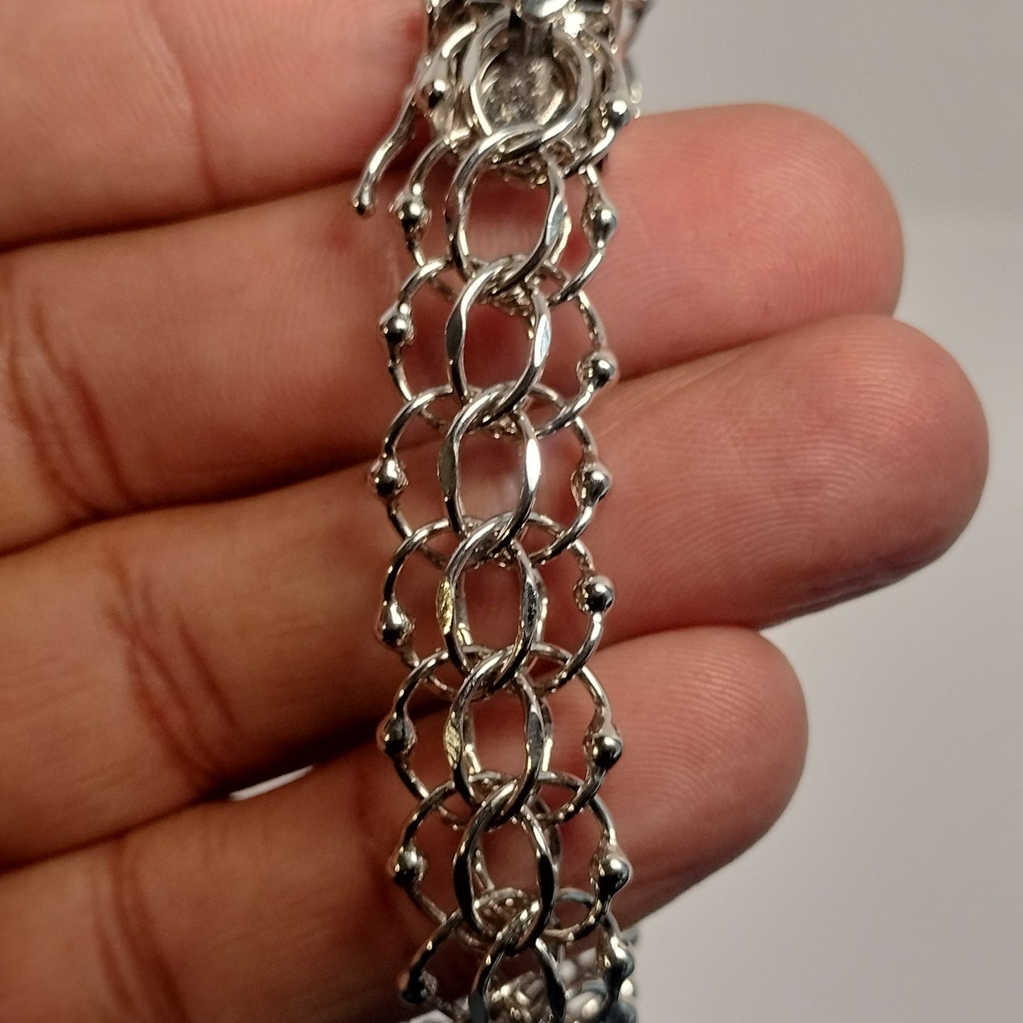 Sterling Silver Charm Bracelet