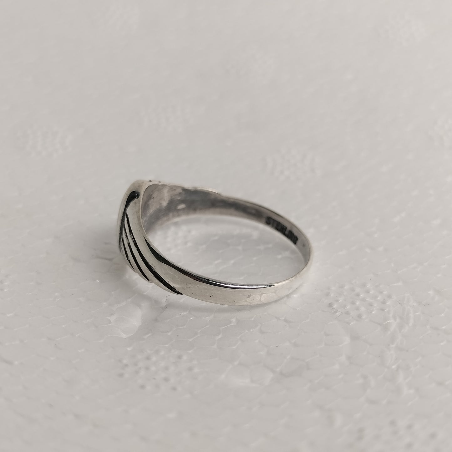Sterling Silver Mother Of Pearl Ring