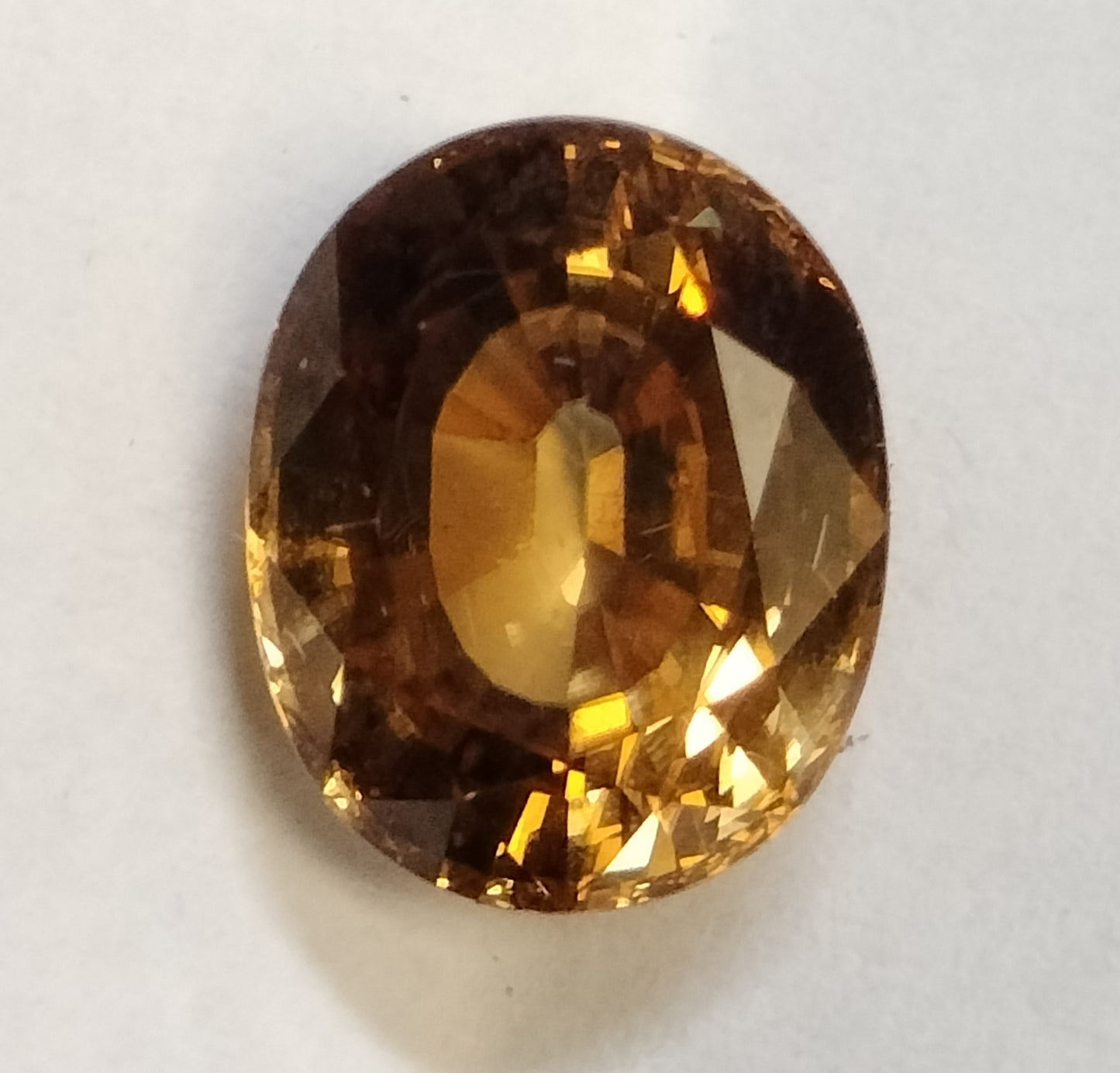 4.68 Carat Golden Zircon