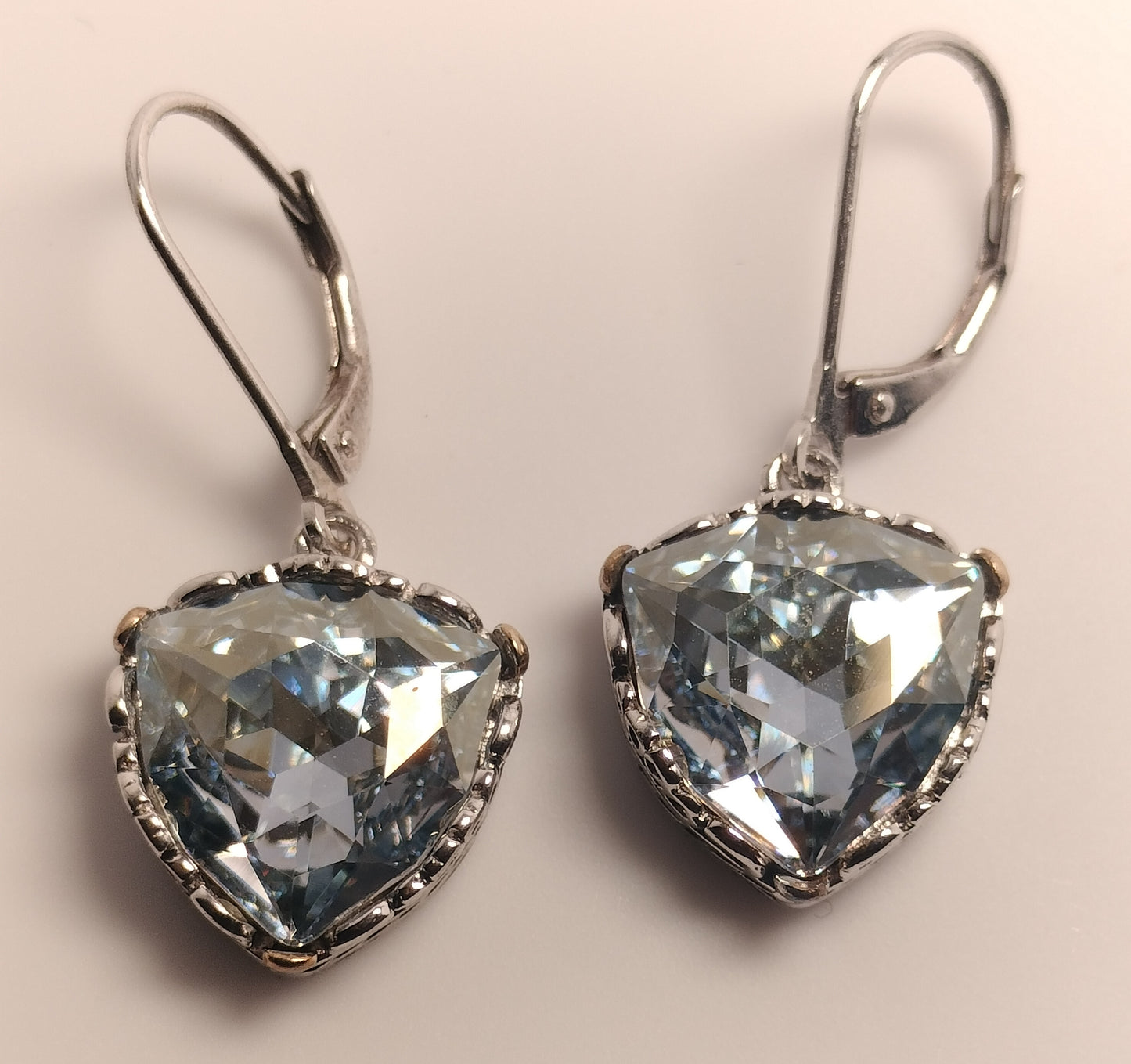 Sterling Silver Aquamarine Earrings