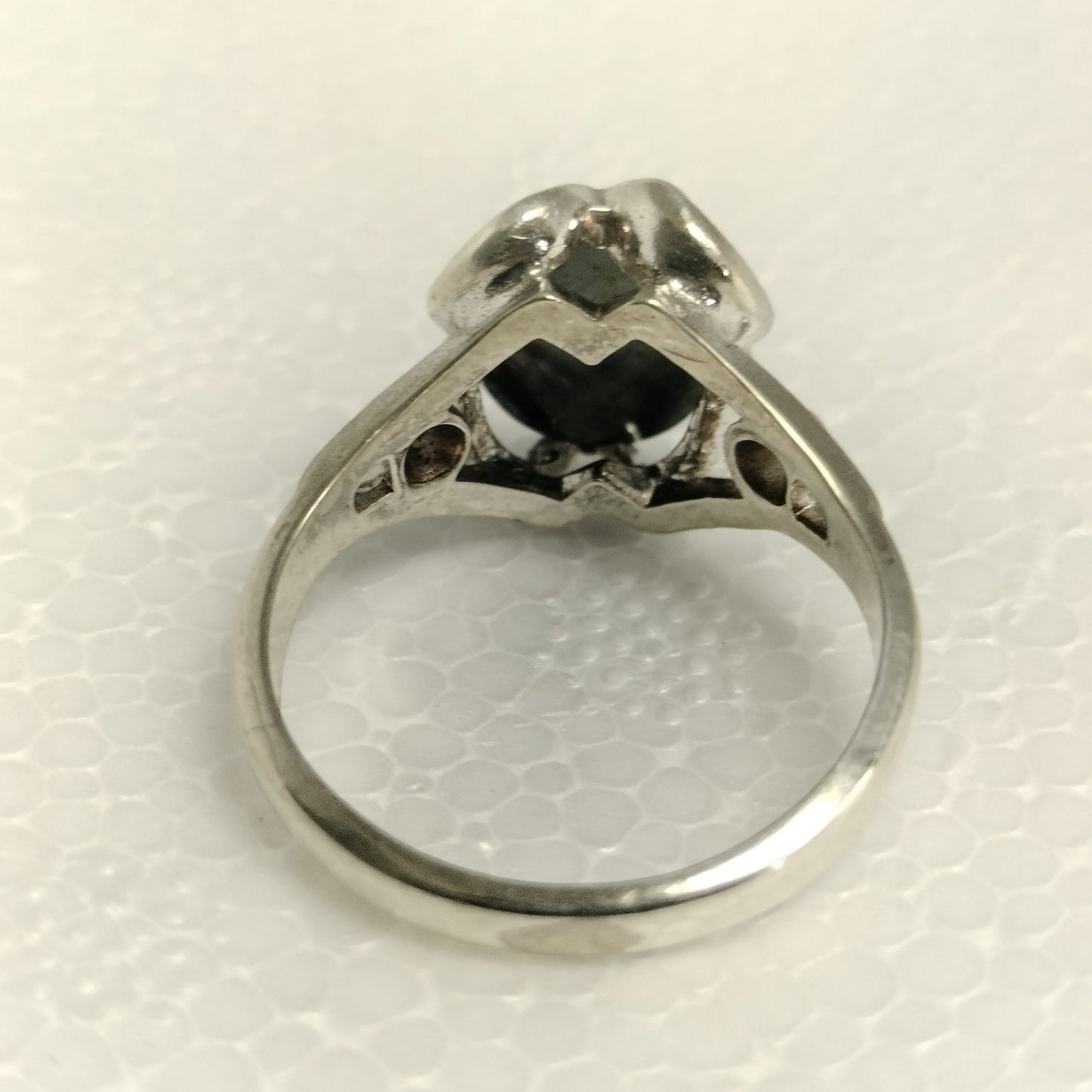 Sterling Silver Hematite Ring