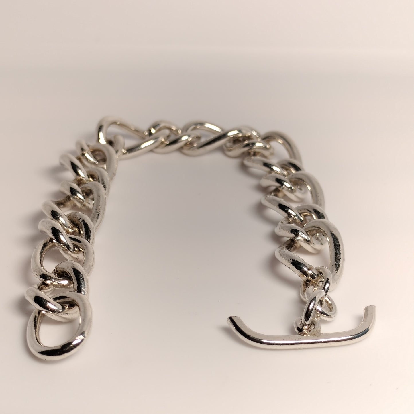 Sterling Silver Curb Bracelet