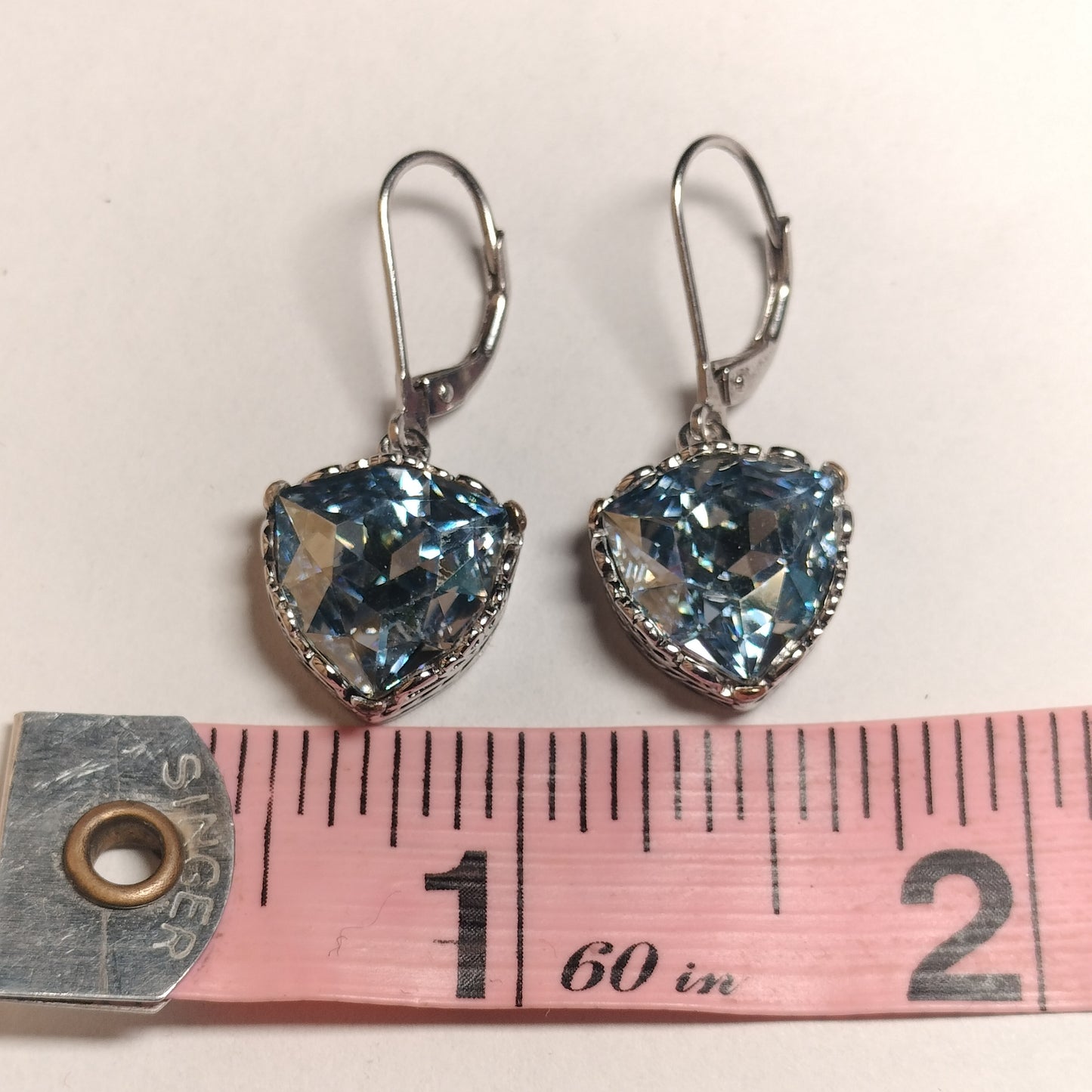 Sterling Silver Aquamarine Earrings