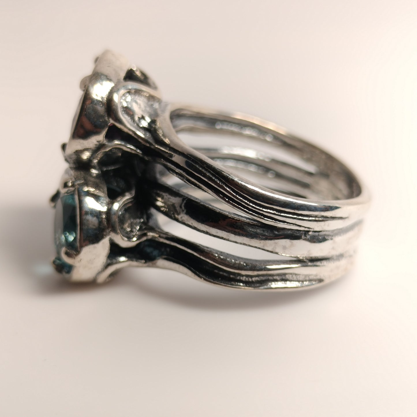Sterling Silver Cubic Zirconia Ring