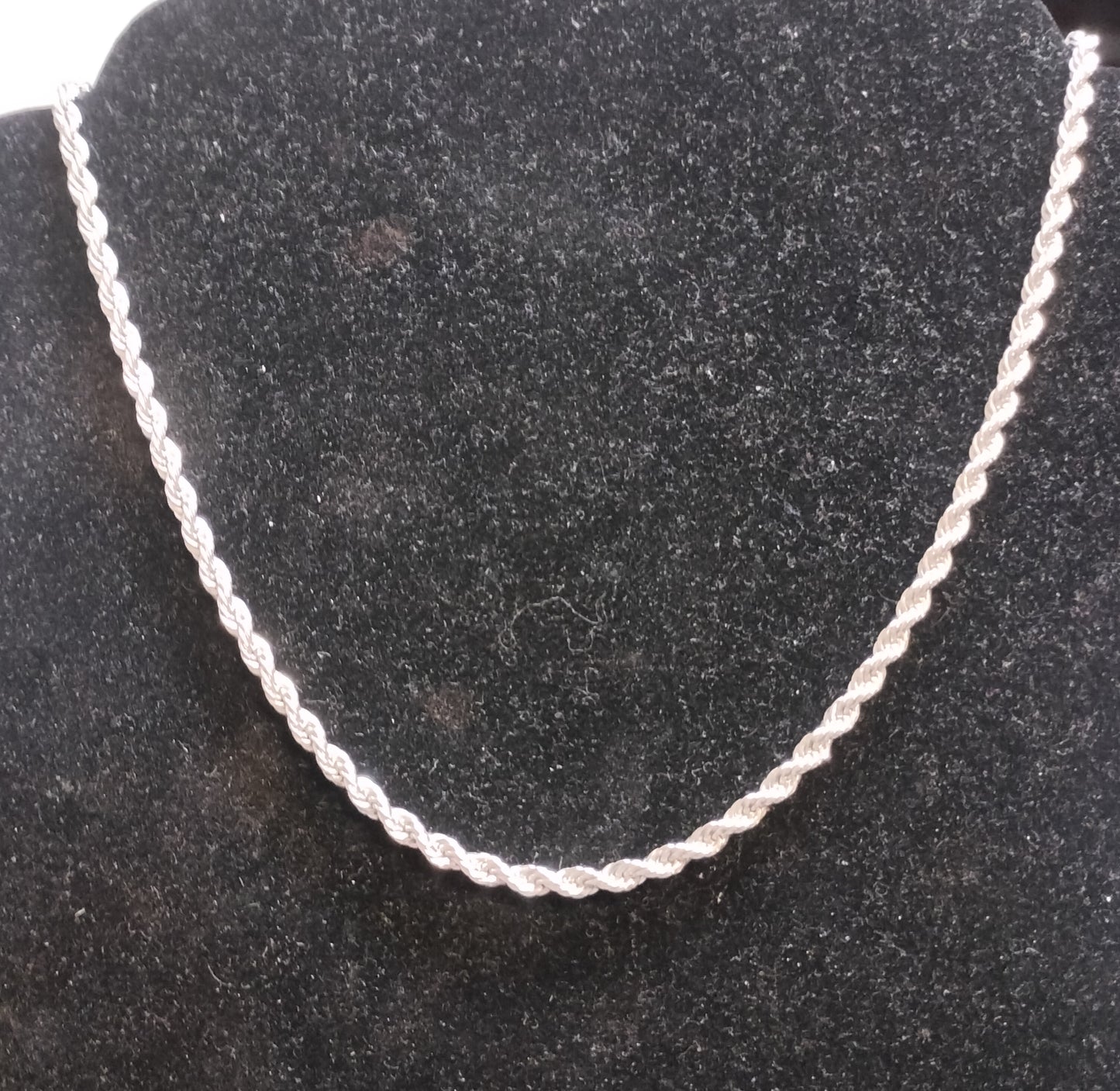Sterling Silver Rope Chain