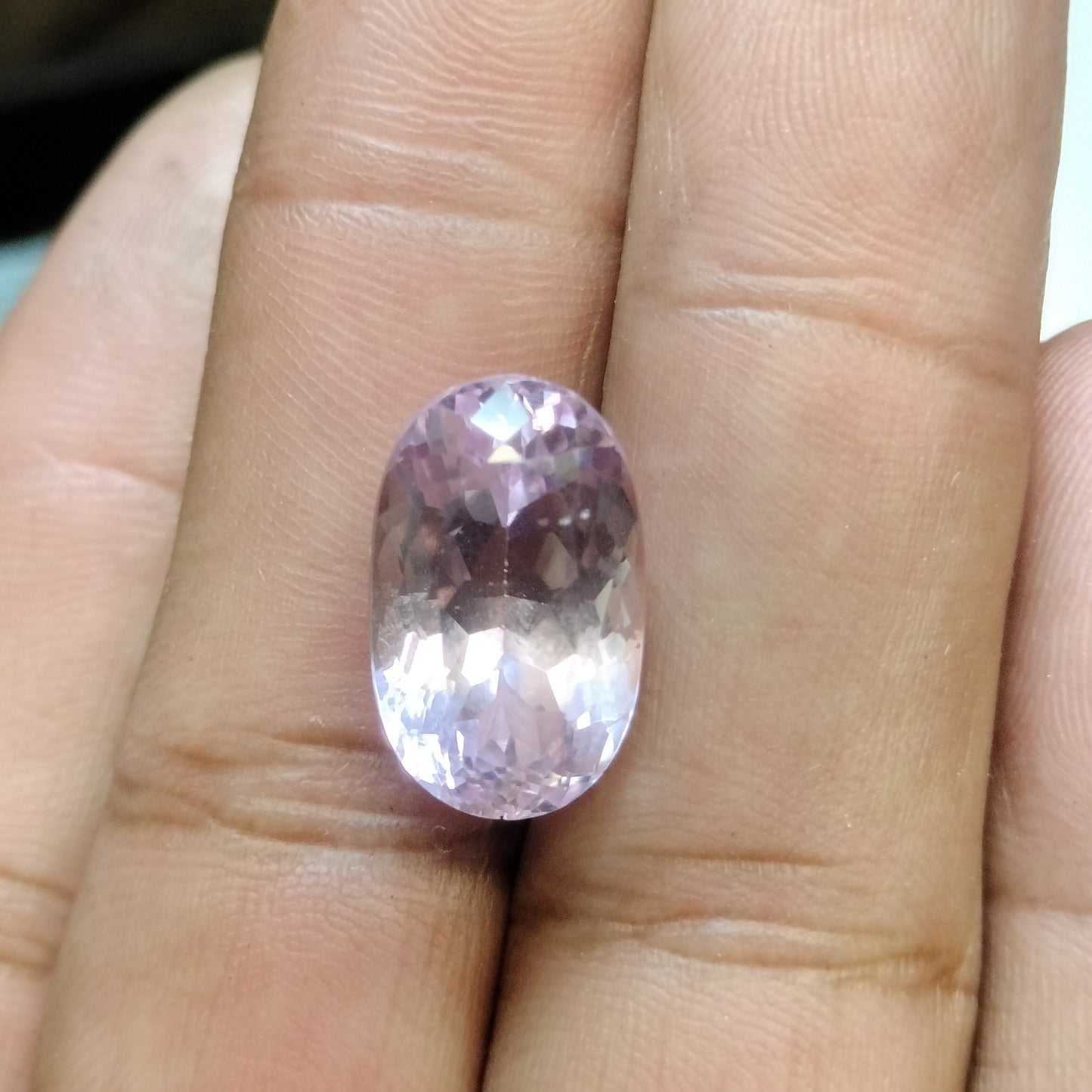12.3 Carat Natural Kunzite Gemstone