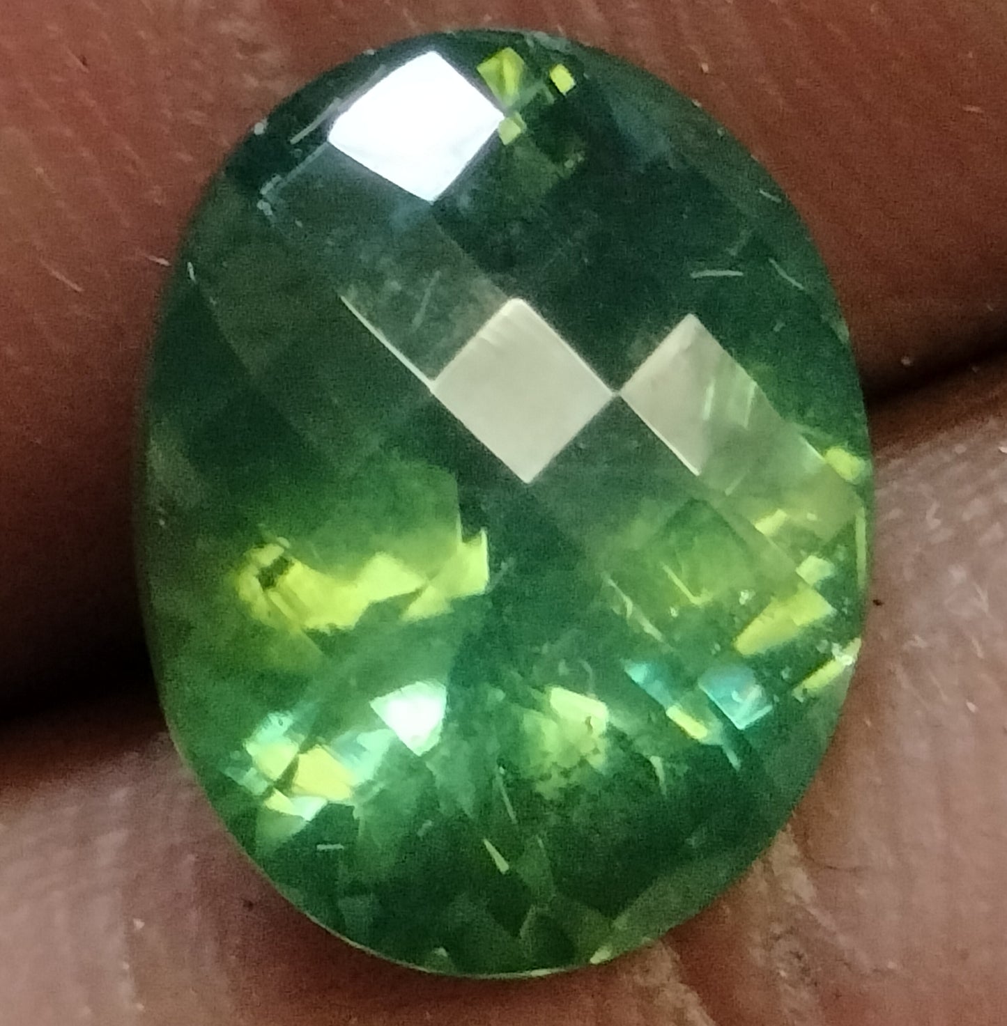 4.52 Carat Green Zircon Gemstone