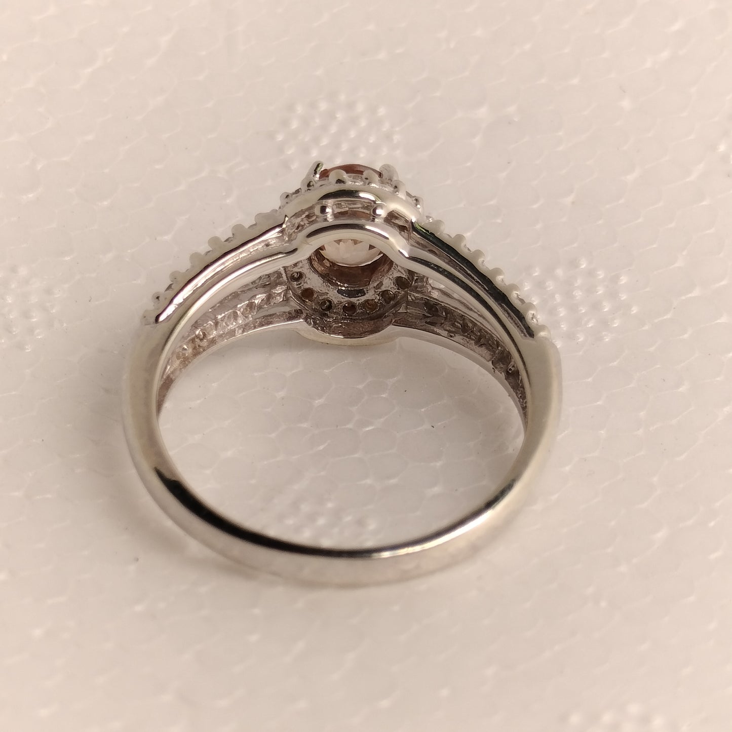 10K Gold Sapphire and Diamond Ring