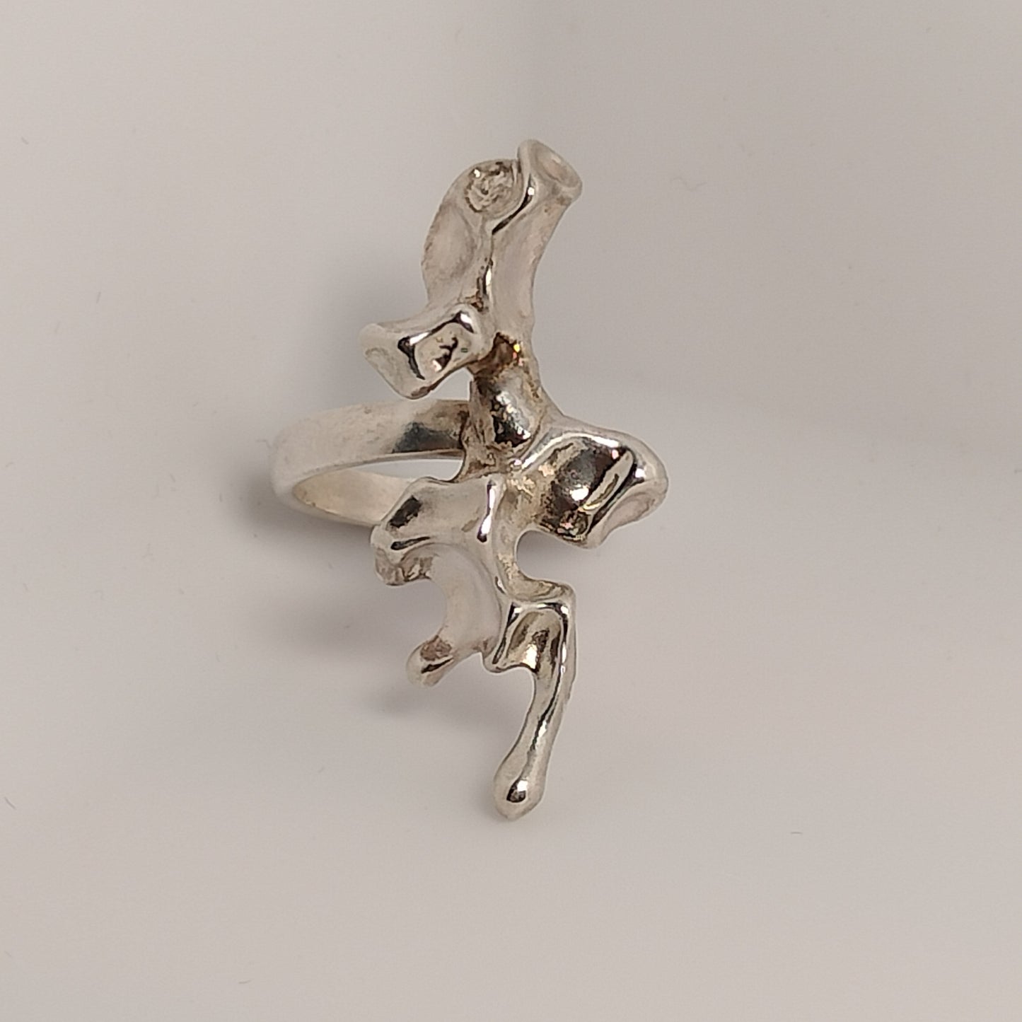 Sterling Silver Freeform Ring