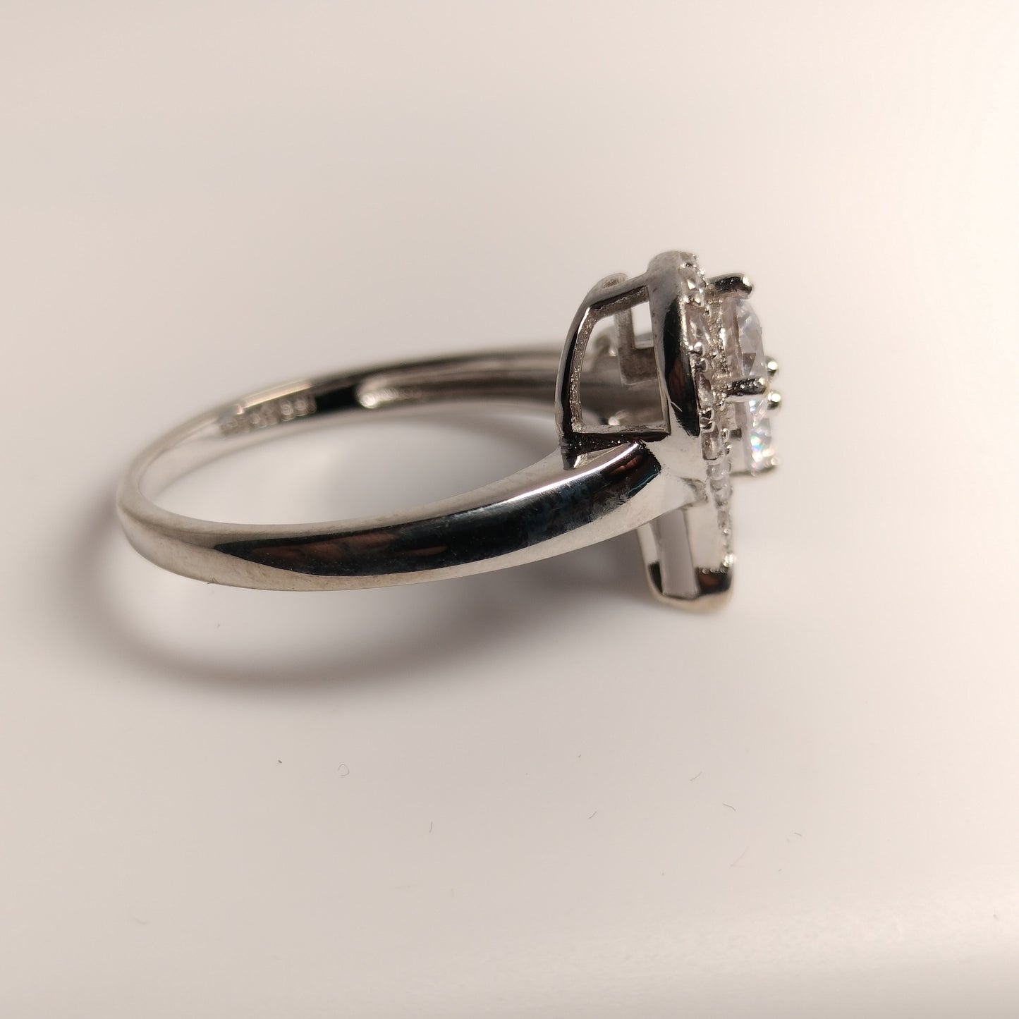 Sterling Silver Cubic Zirconia Ring