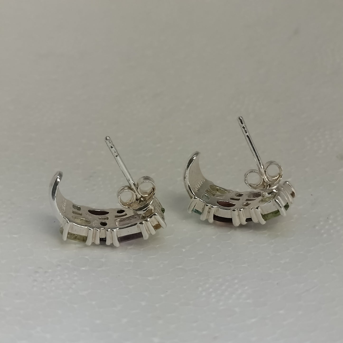 Sterling Silver Assorted Gemstone Earrings