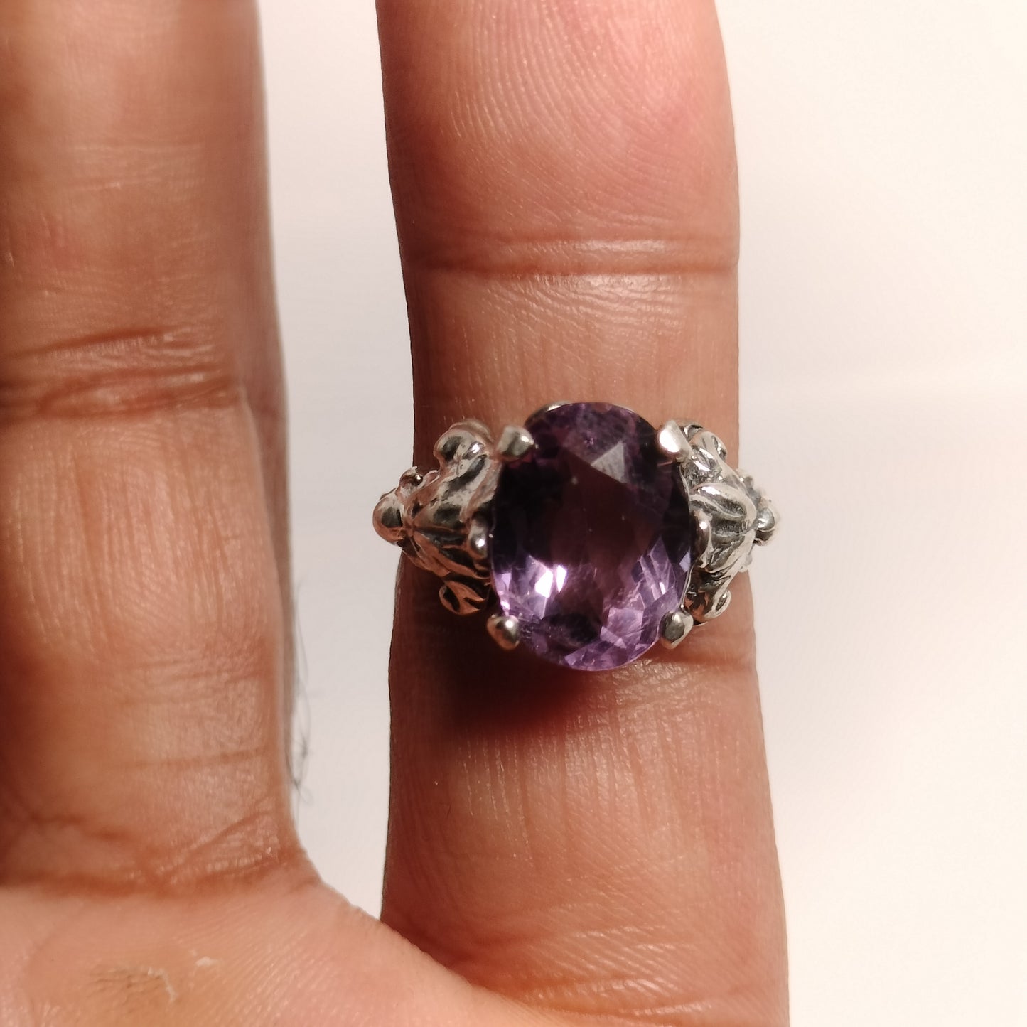 Sterling Silver Amethyst Ring