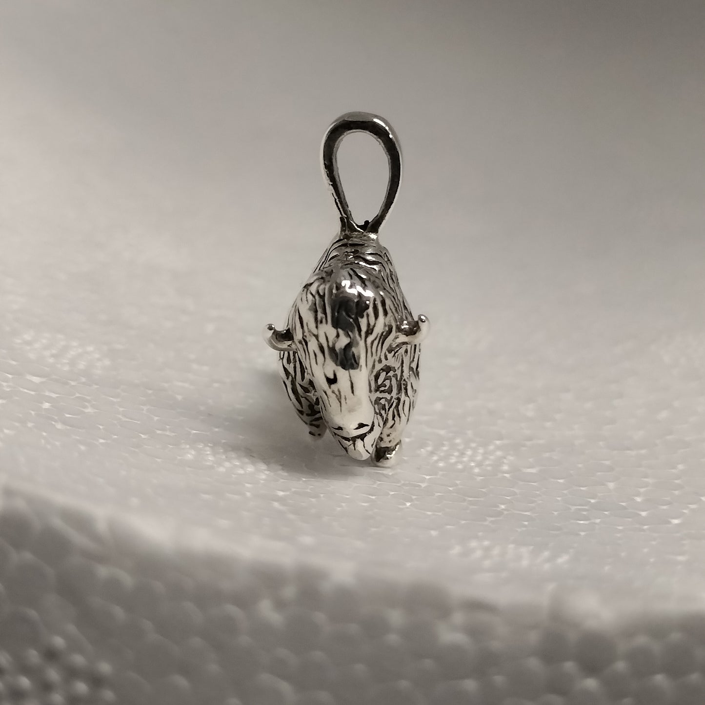 Sterling Silver Buffalo Pendant