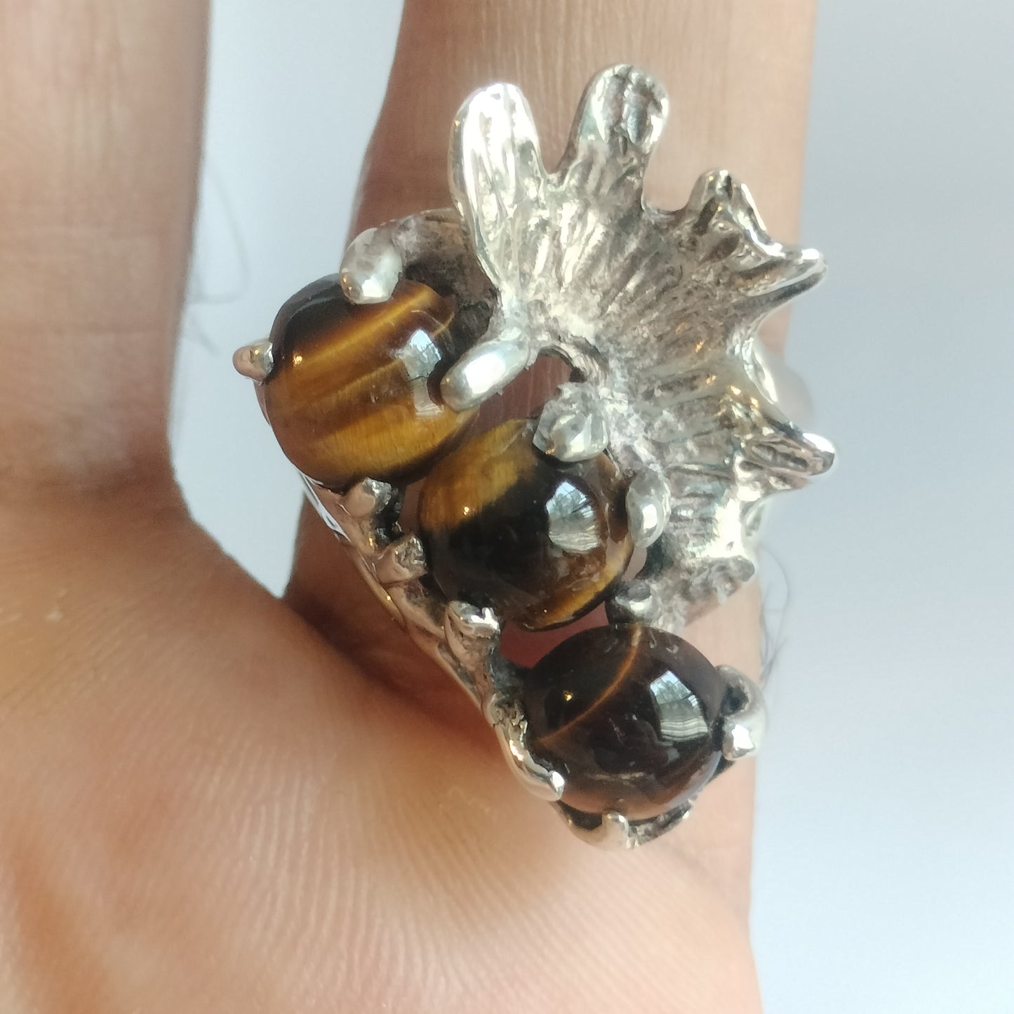Sterling Silver Tigereye Ring