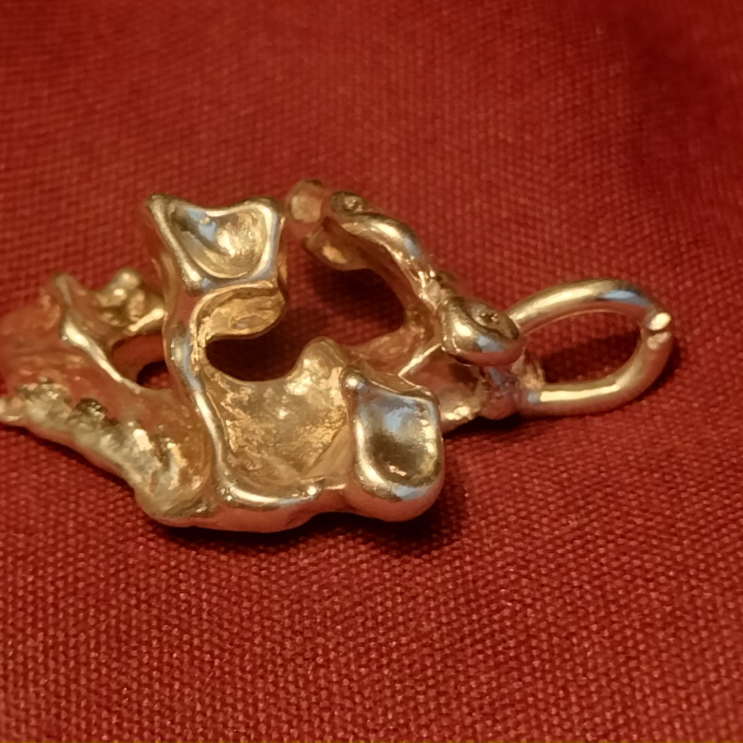 Sterling Silver Freeform Pendant