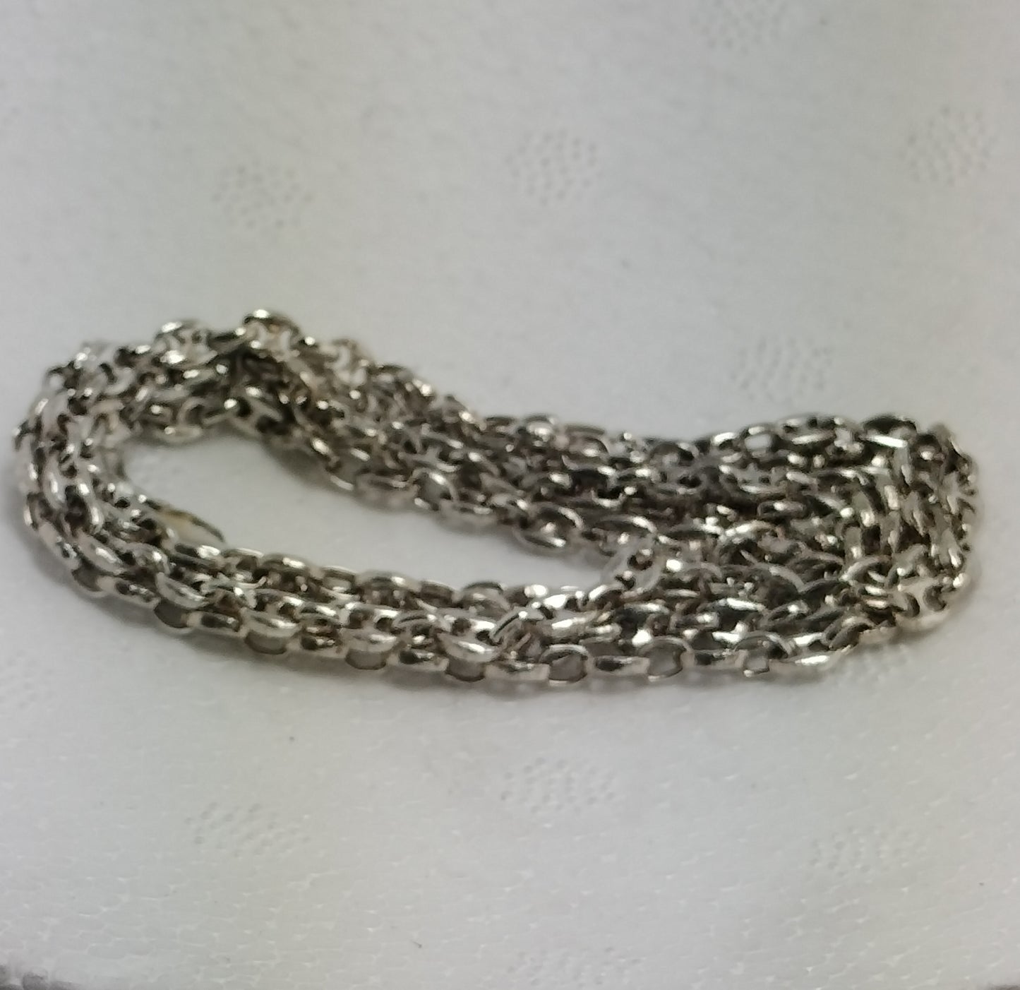 Sterling Silver Gucci Link Chain