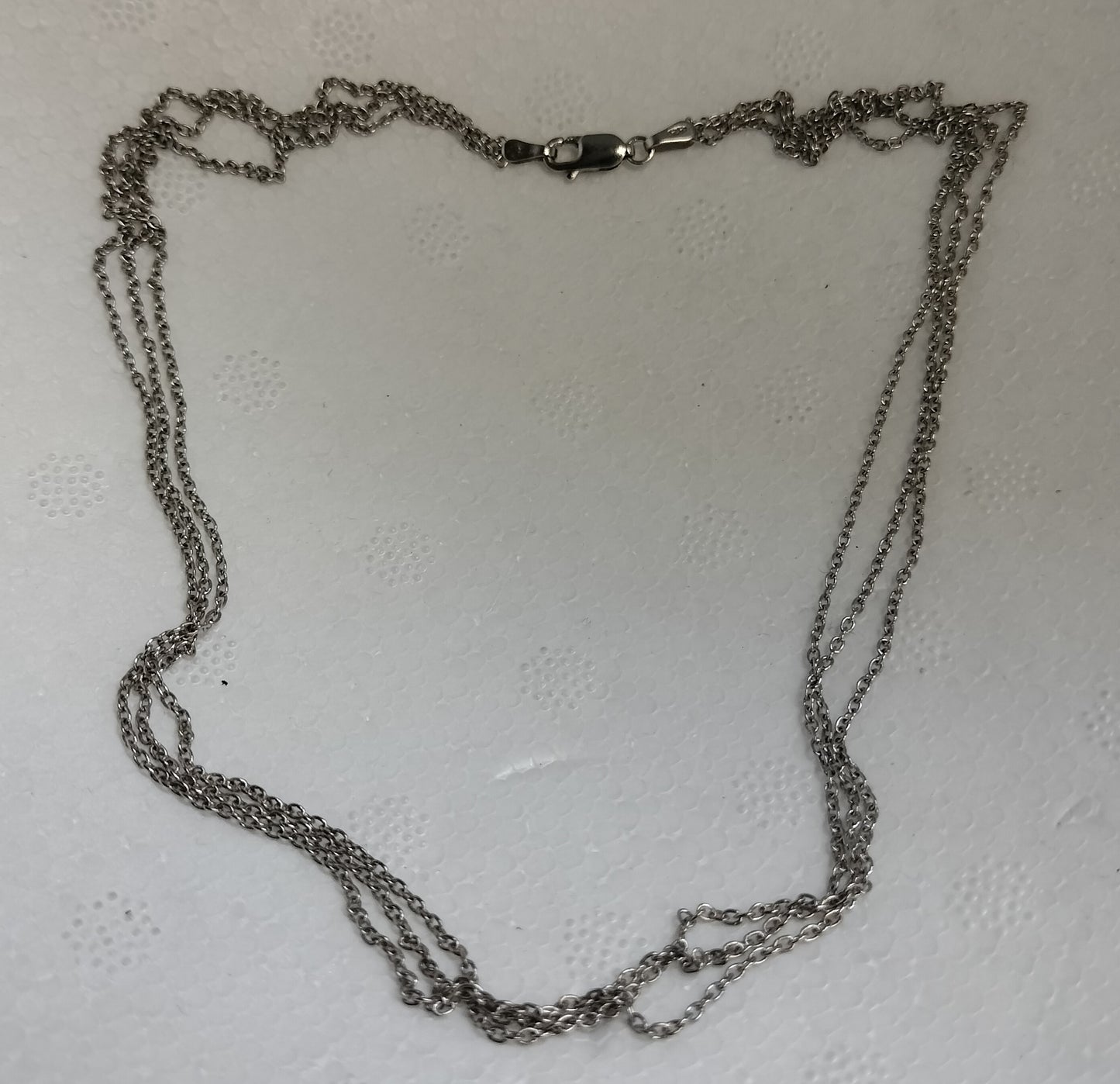 Sterling Silver Triple Strand Cable Chain
