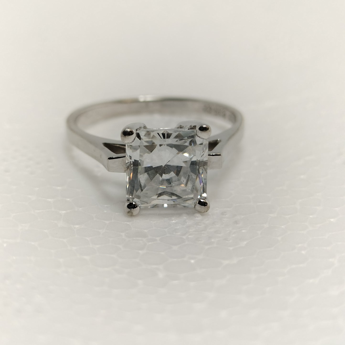 Sterling Silver Cubic Zirconia Ring