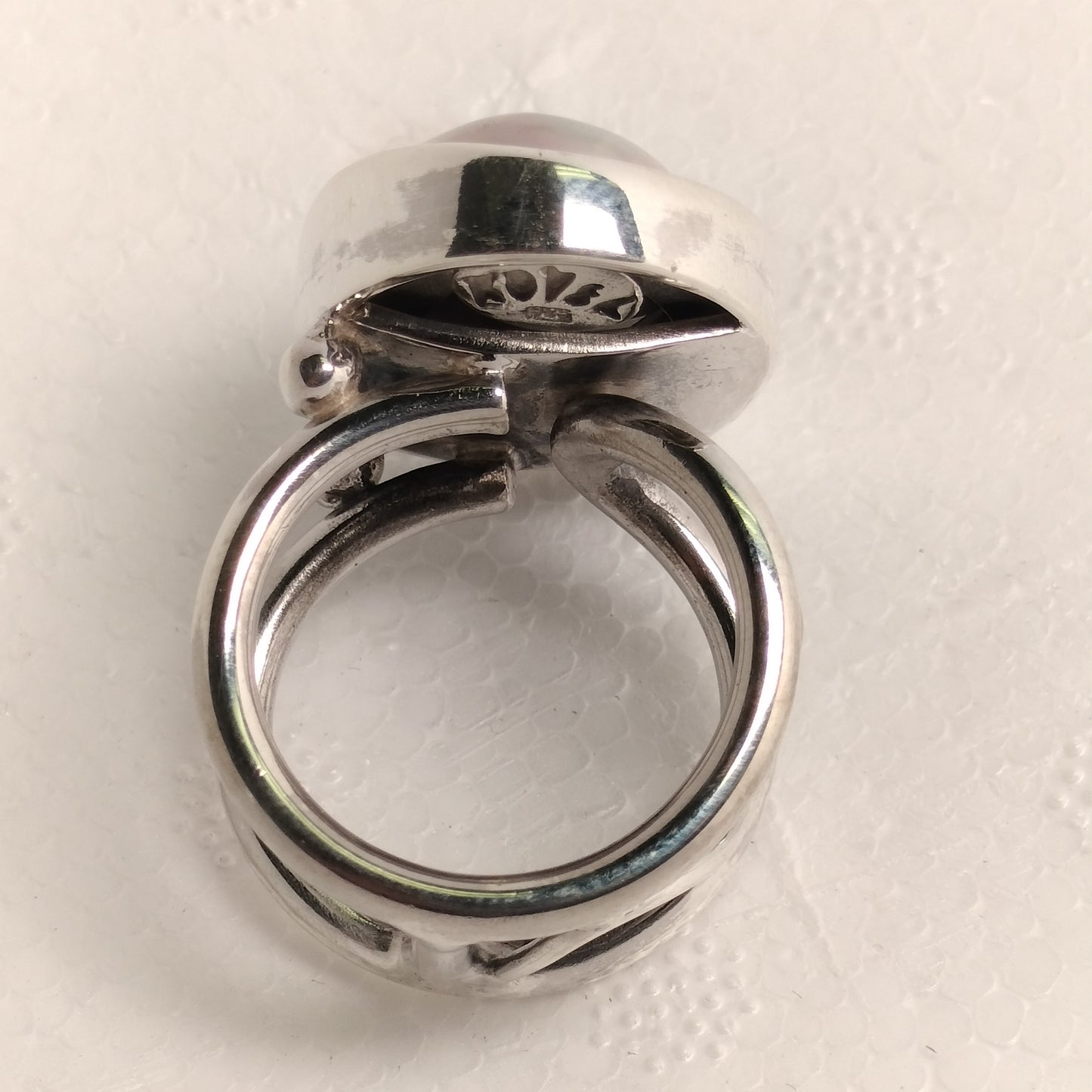 Sterling Silver Pearl Ring