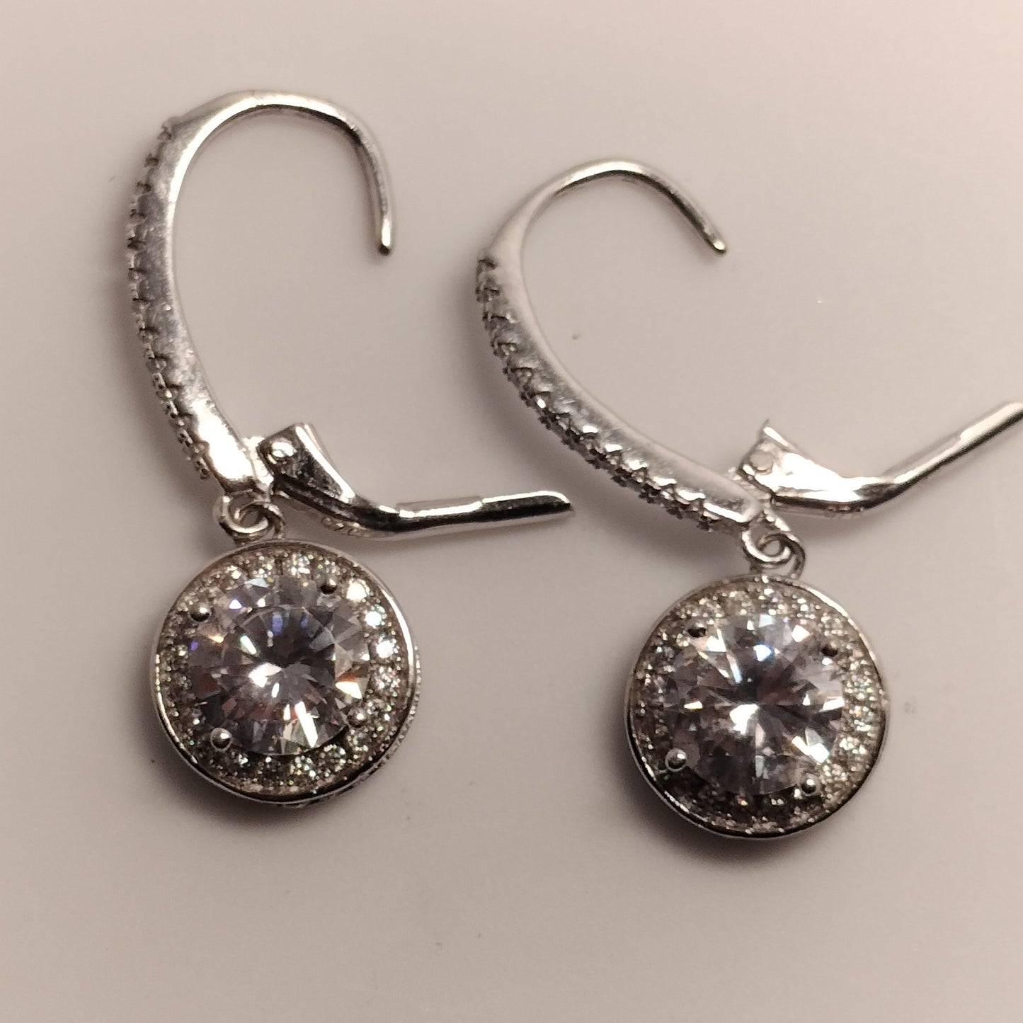 Sterling Silver Cubic Zirconia Earrings