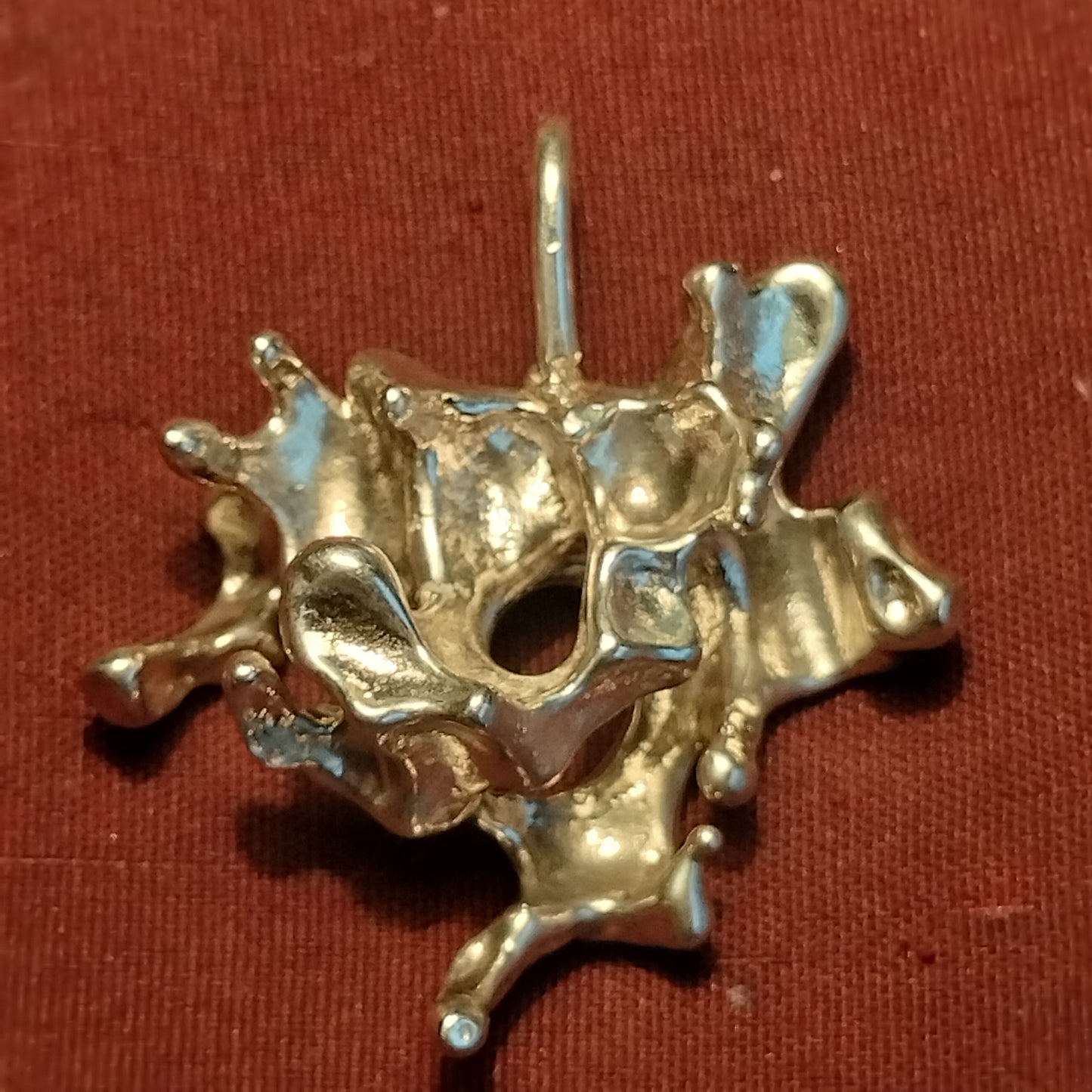 Sterling Silver Freeform Pendant