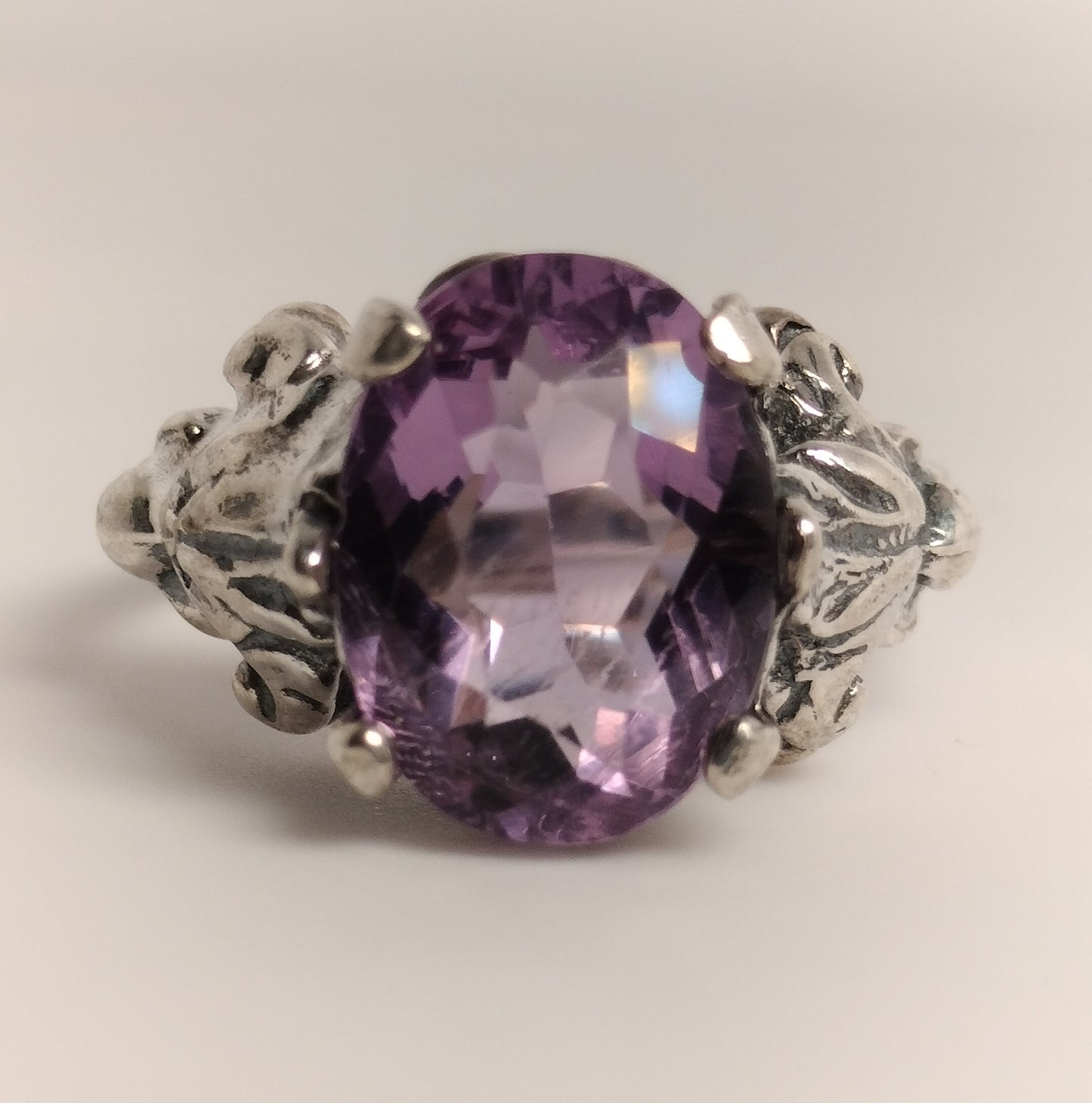 Sterling Silver Amethyst Ring