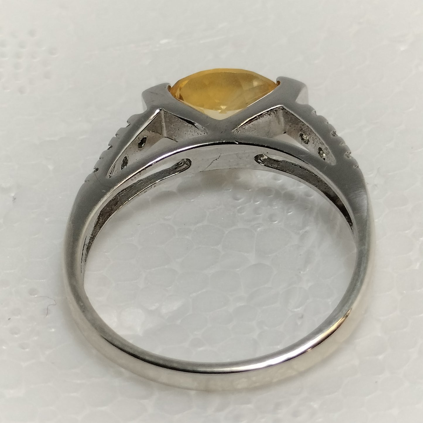 Sterling Silver Cubic Zirconia Ring