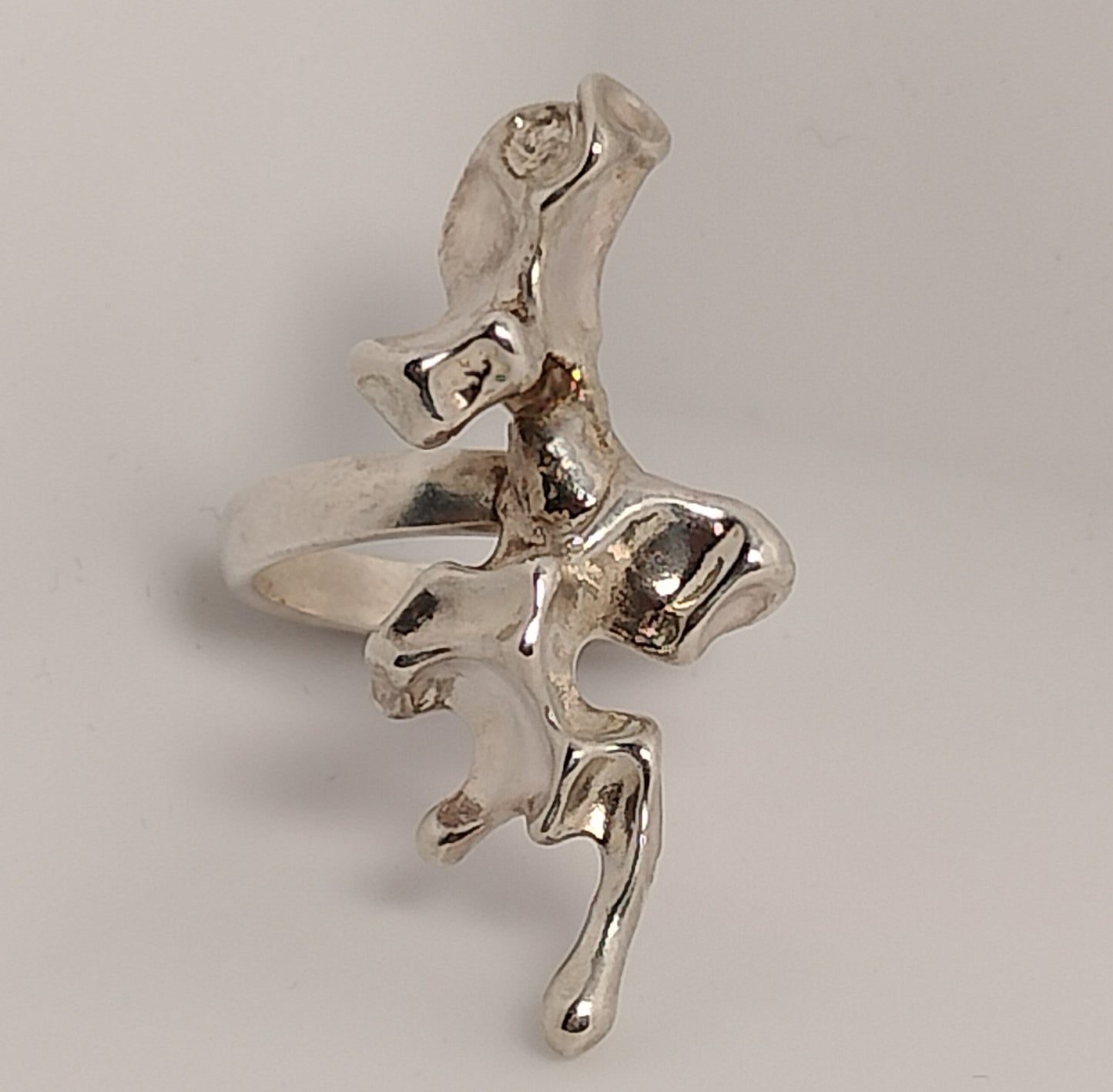 Sterling Silver Freeform Ring