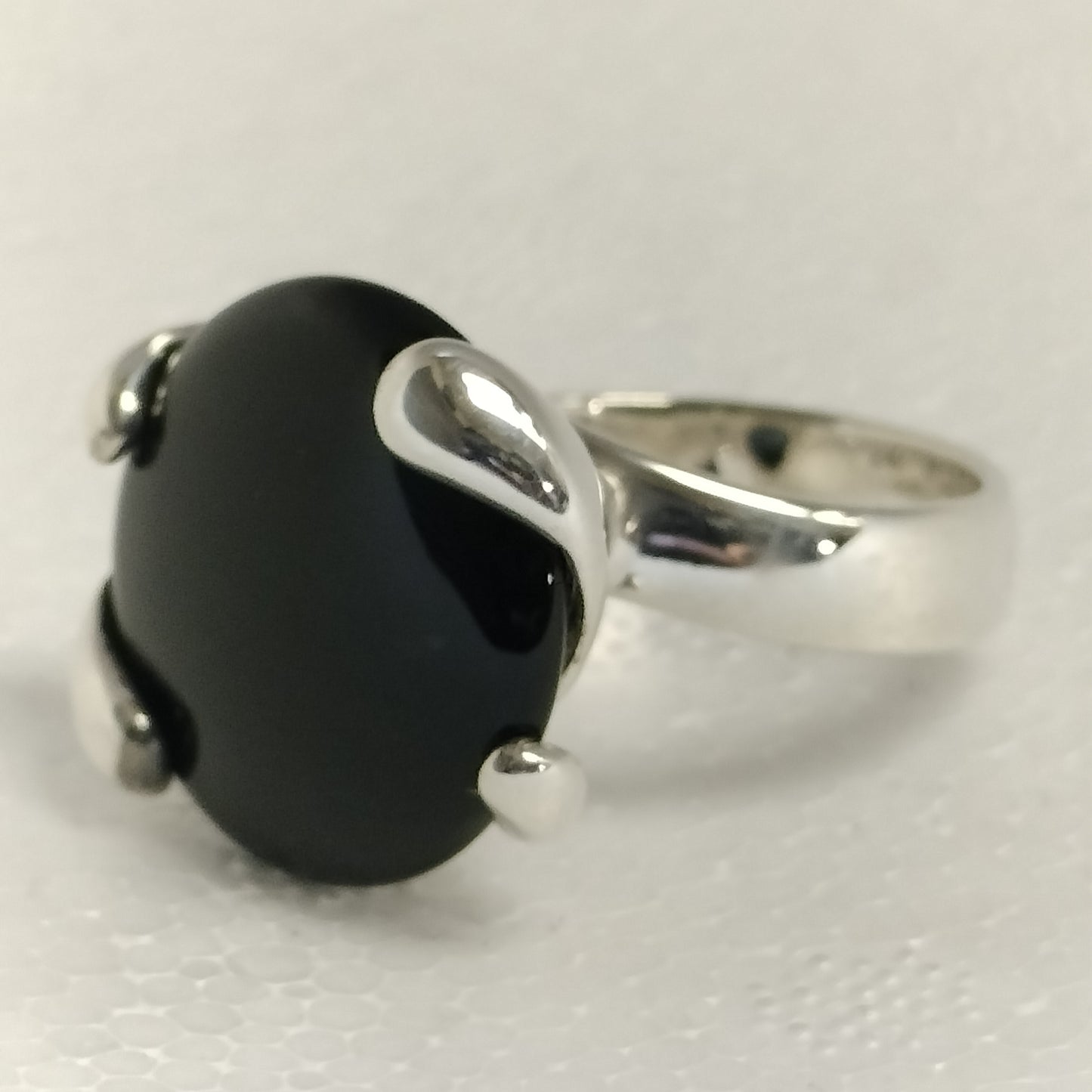 Sterling Silver Onyx Ring