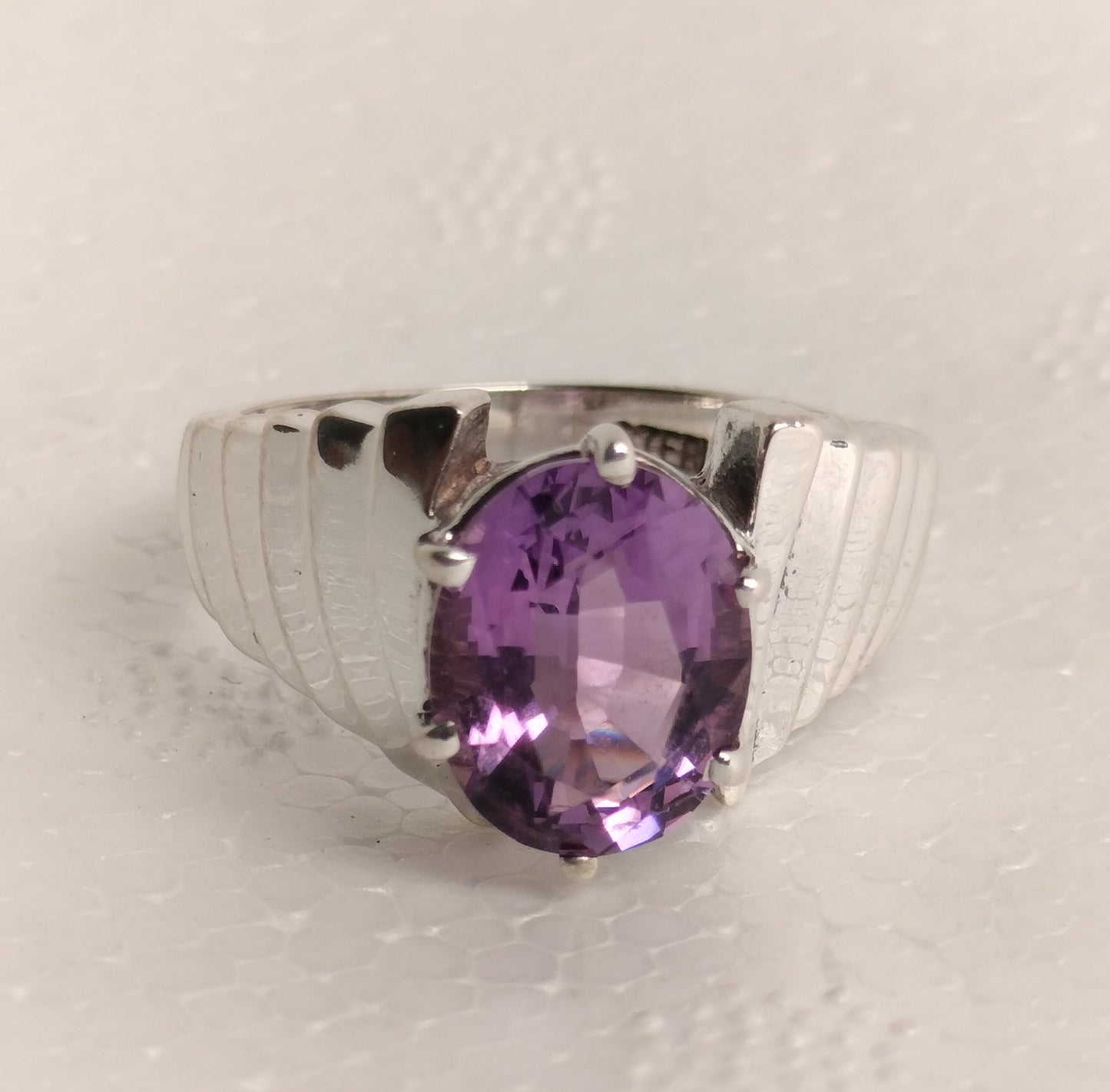 Sterling Silver Amethyst Ring