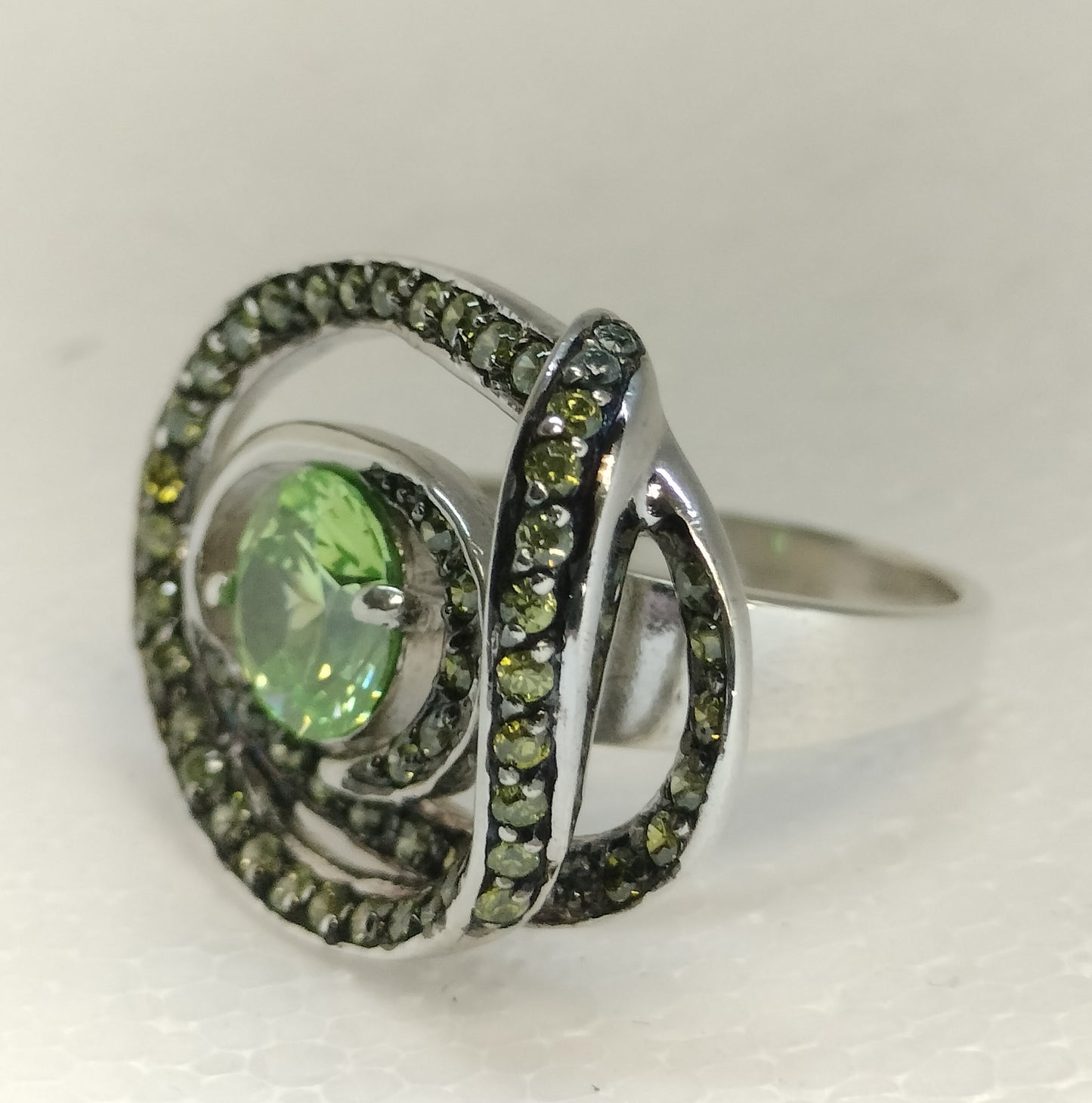 Sterling Silver Cubic Zirconia Ring