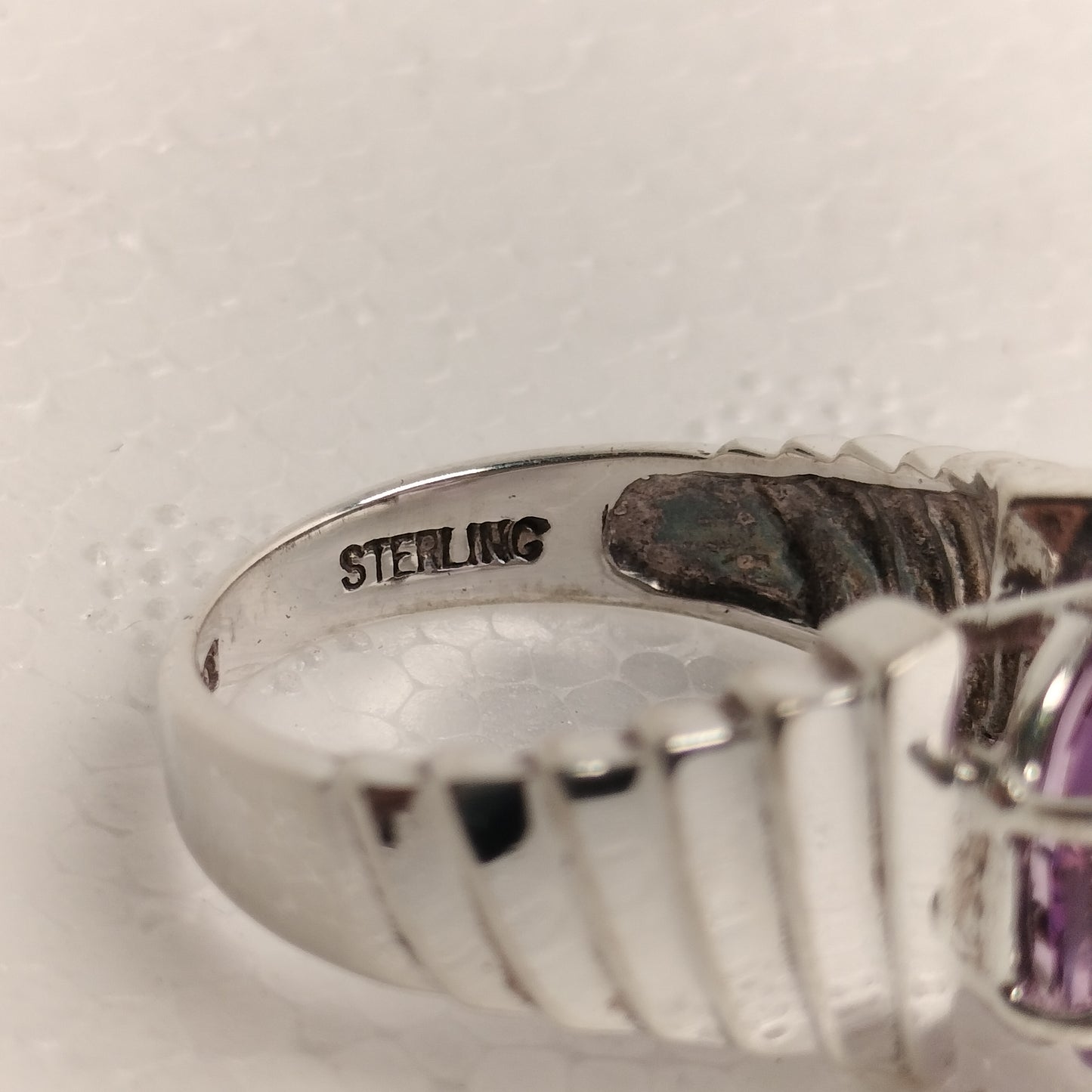 Sterling Silver Amethyst Ring