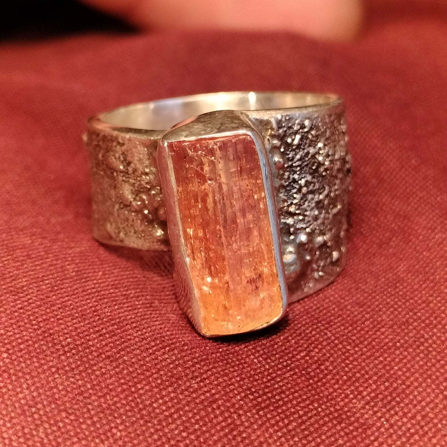 Sterling Silver Imperial Topaz ring