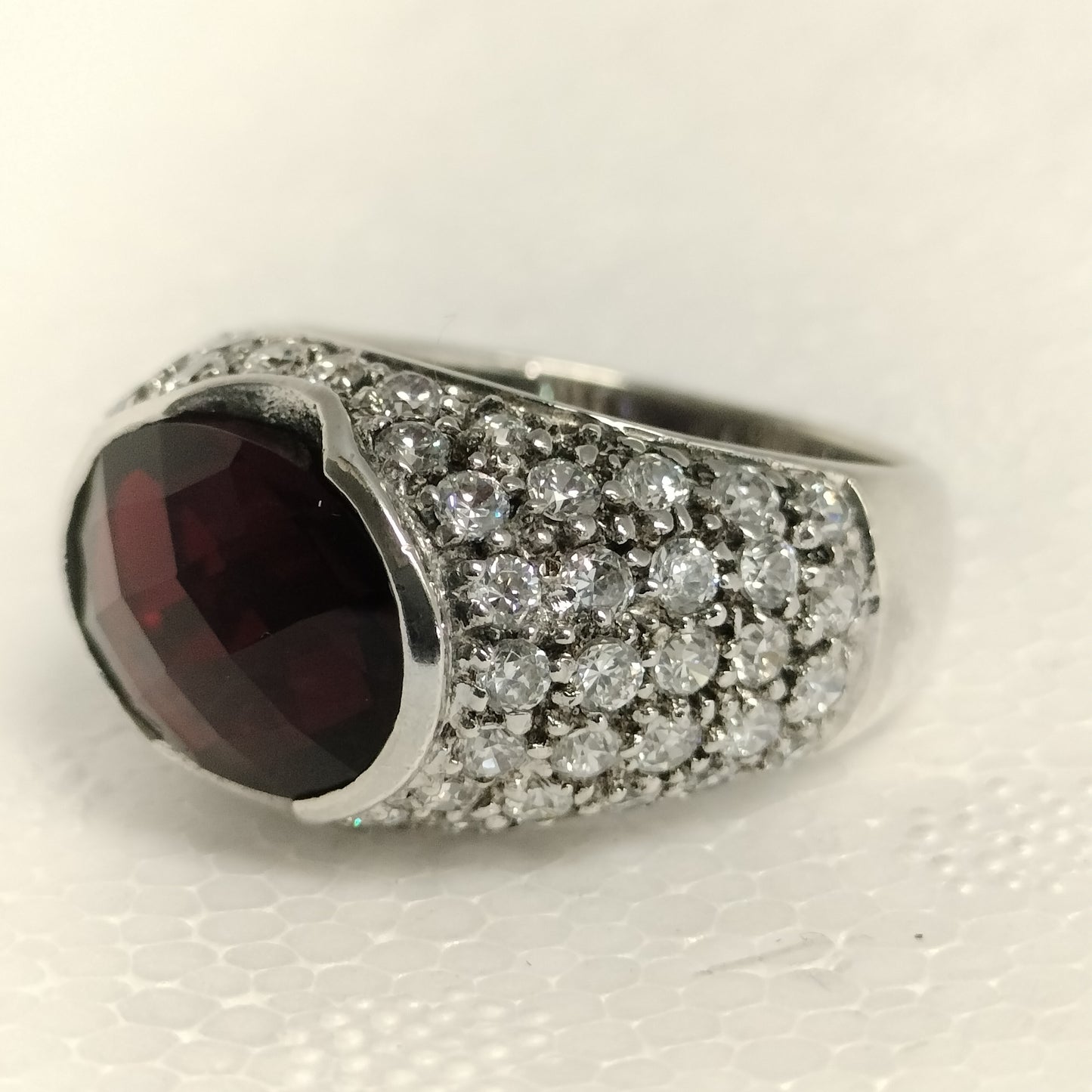 Sterling Silver Cubic Zirconia Ring
