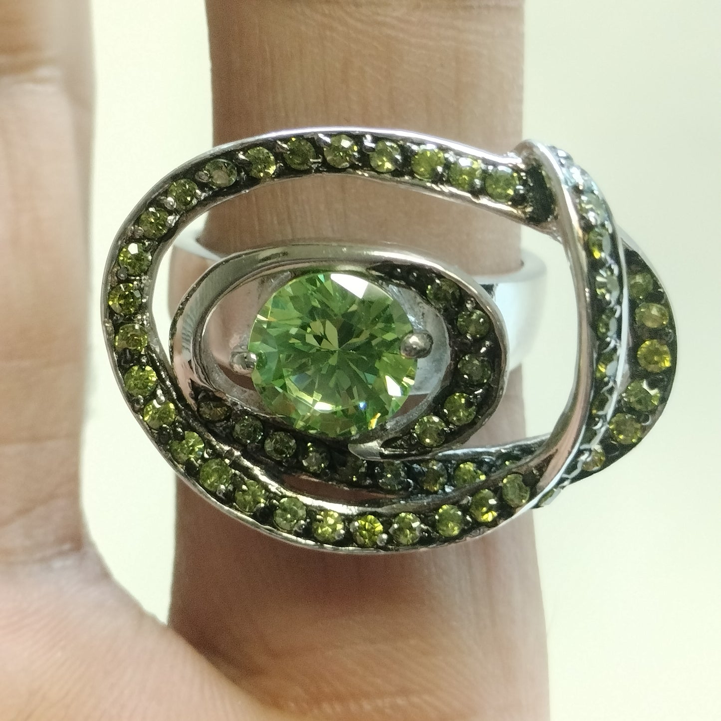 Sterling Silver Cubic Zirconia Ring