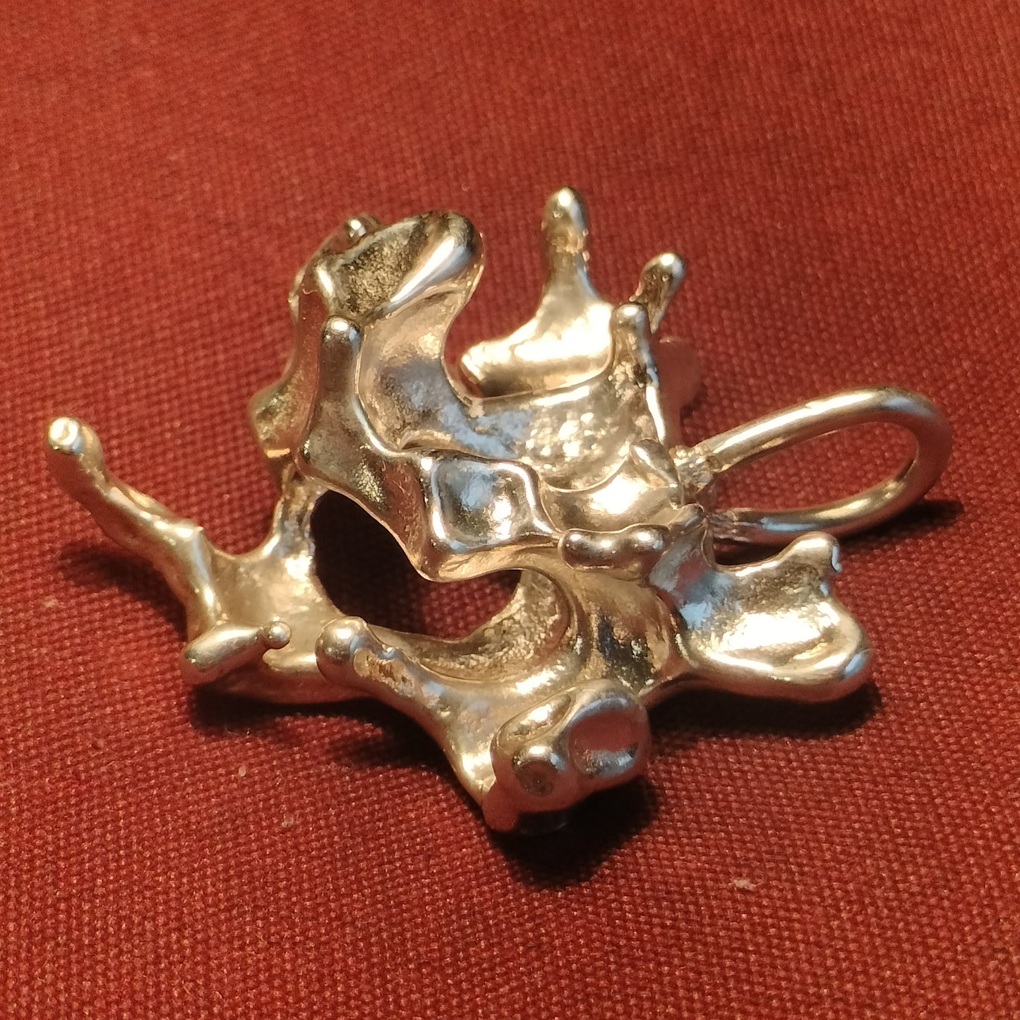 Sterling Silver Freeform Pendant