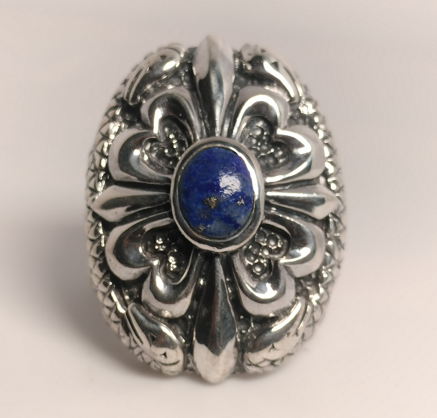 Sterling Silver Lapis Ring