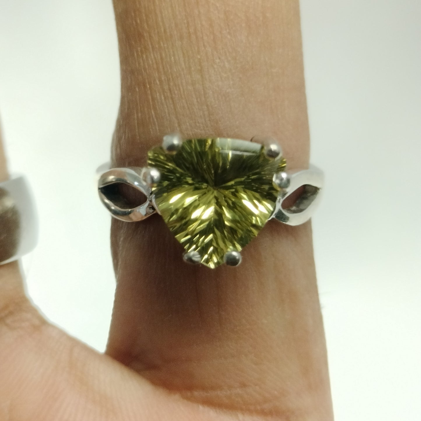 Sterling Silver Lemon Quartz Ring