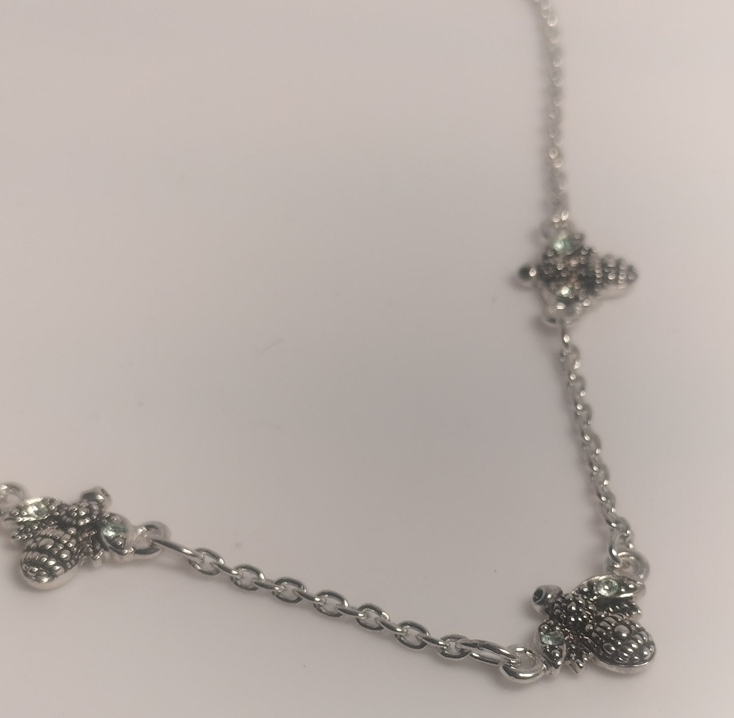 Sterling Silver Bee Necklace