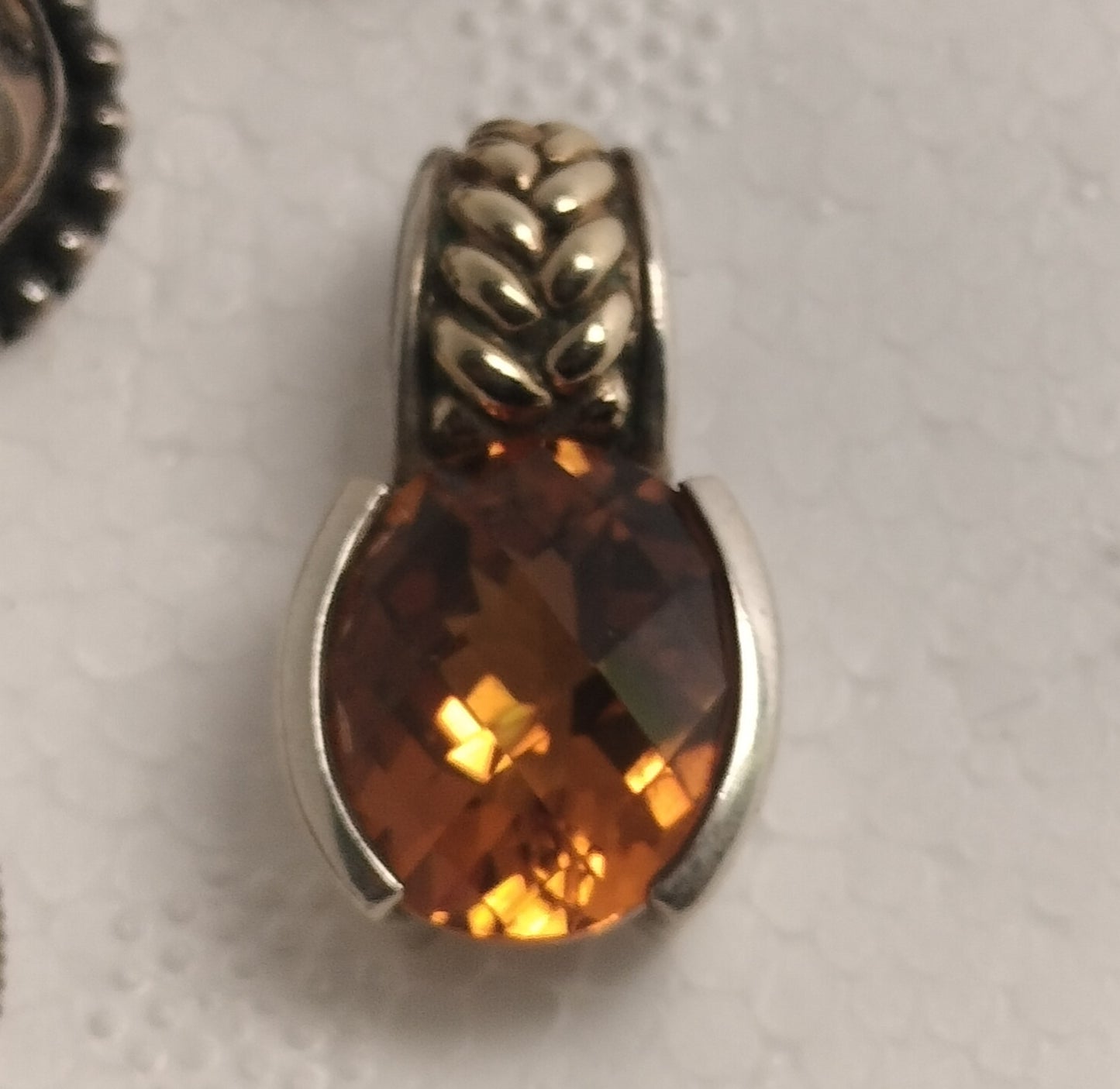 Assorted Lot of Sterling Silver Gemstone Pendants