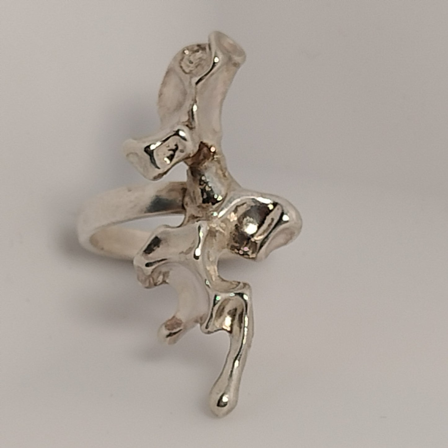 Sterling Silver Freeform Ring