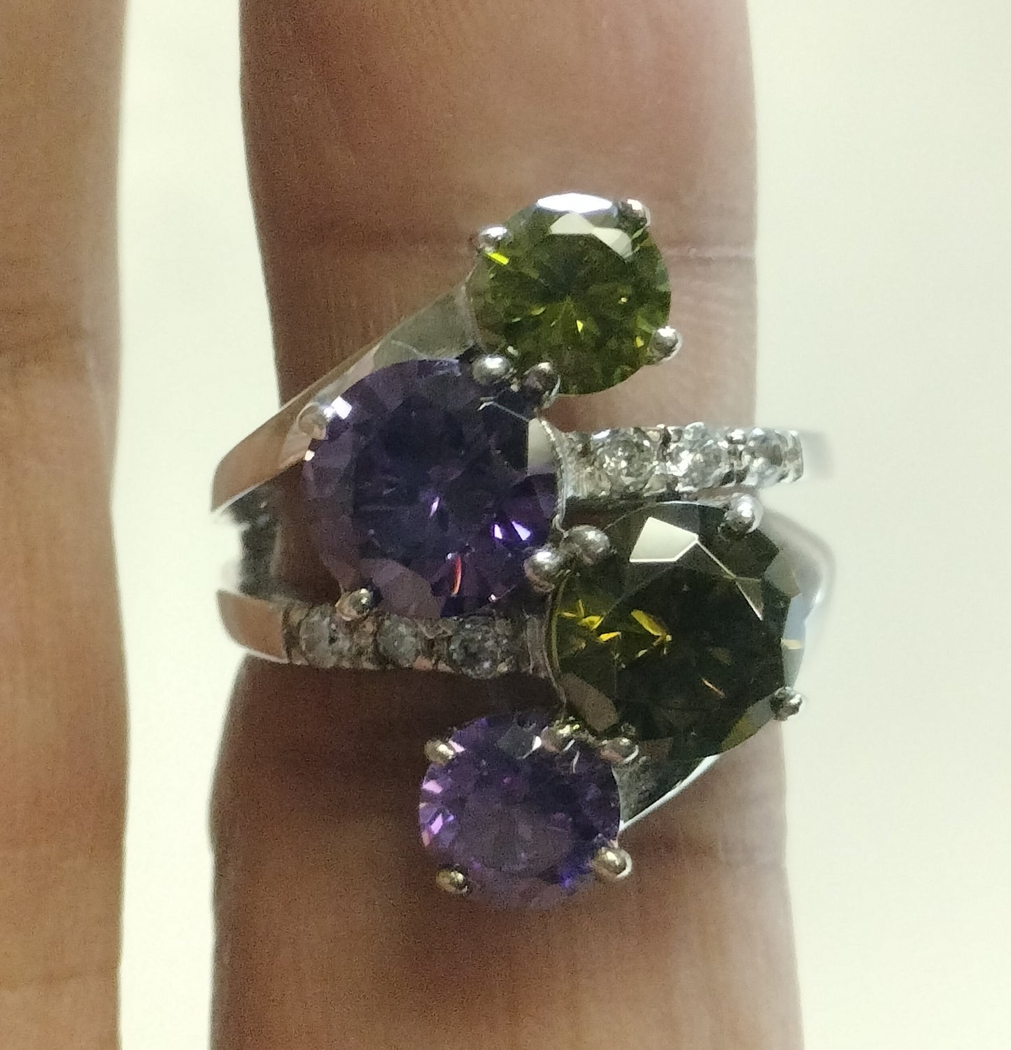 Sterling Silver Cubic Zirconia Ring