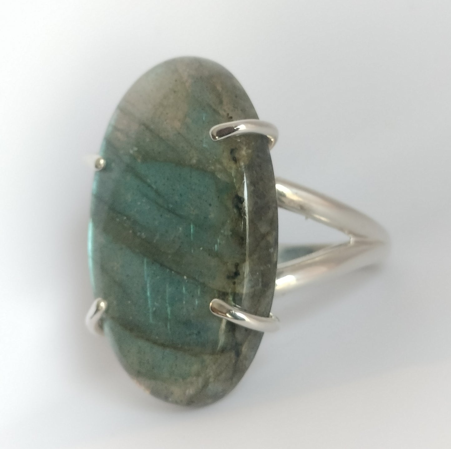 Sterling Silver Labradorite Ring