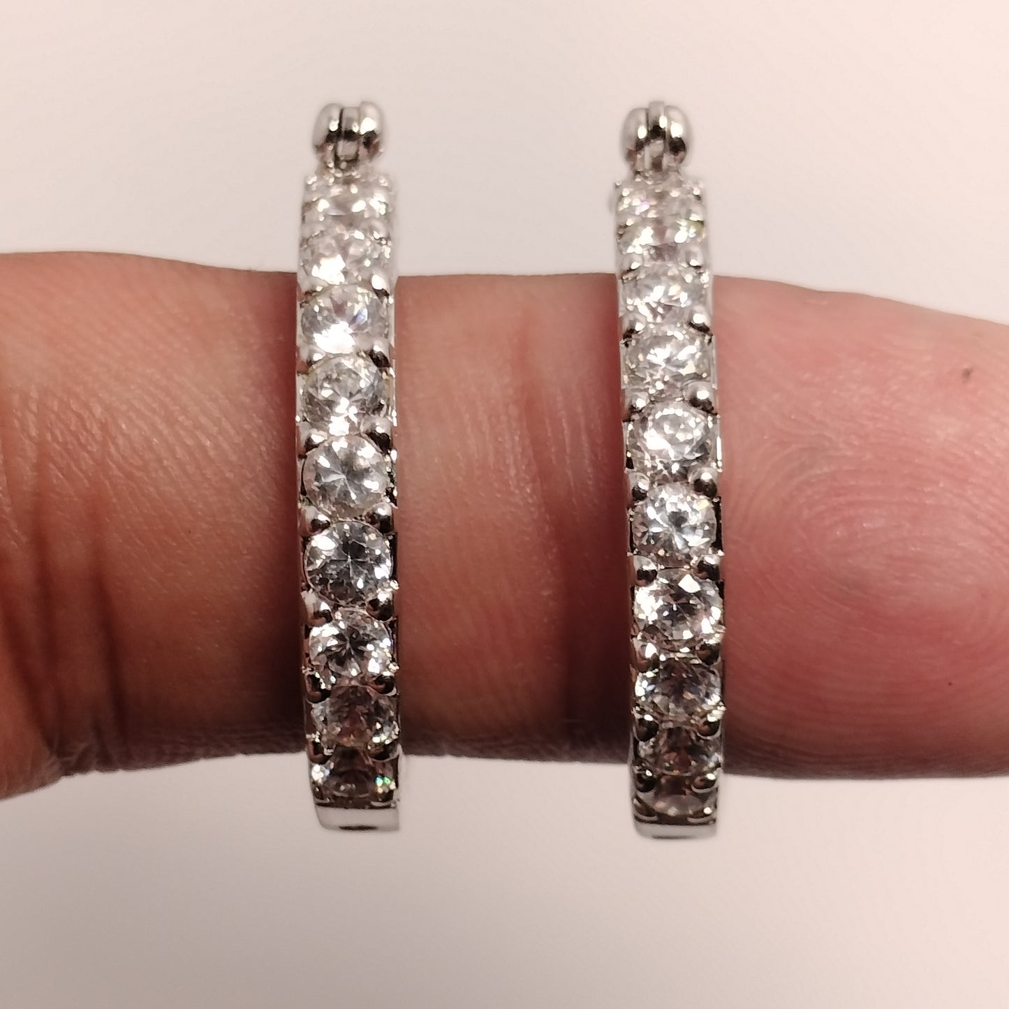 Sterling Silver Cubic Zirconia Earrings