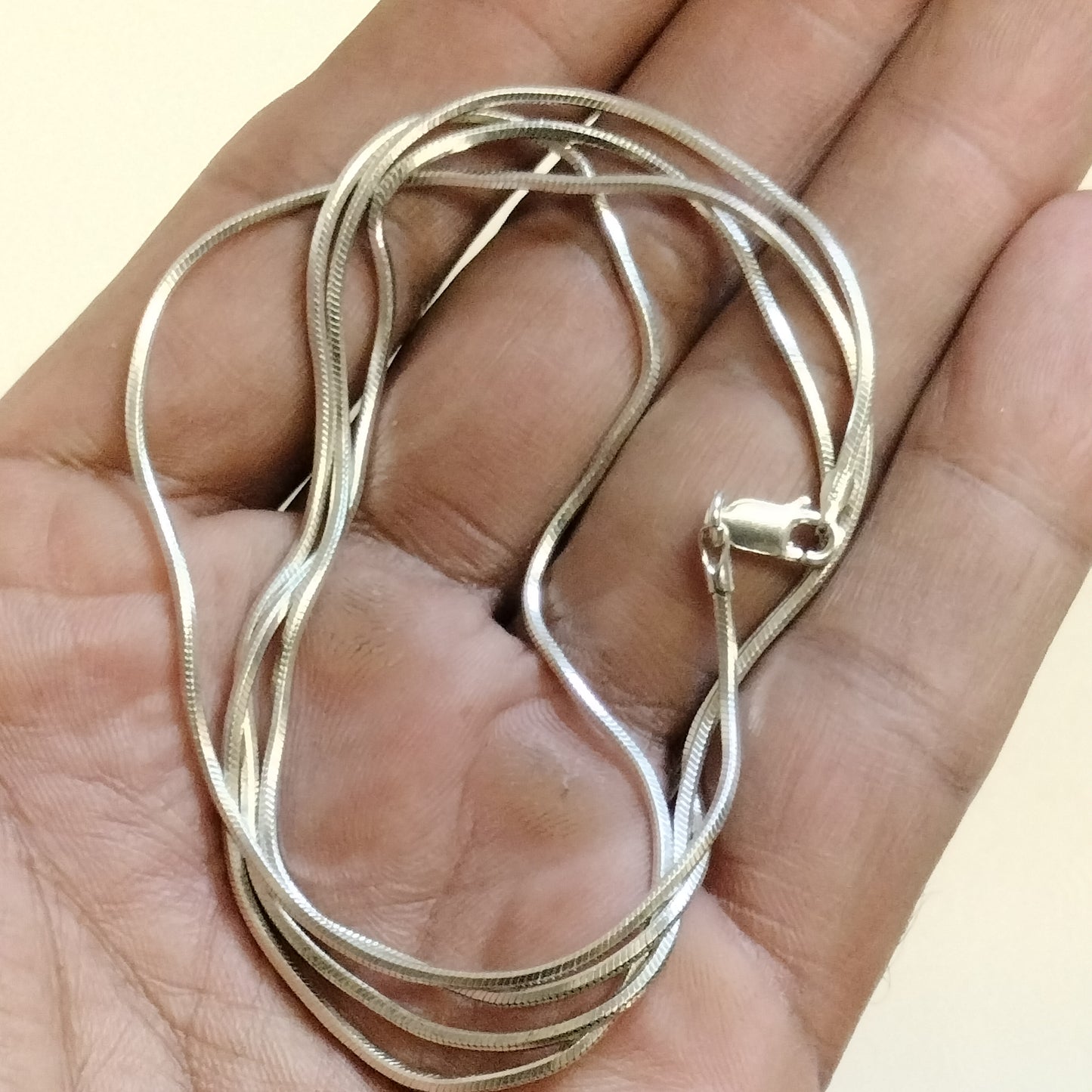 Sterling Silver Snake Chain