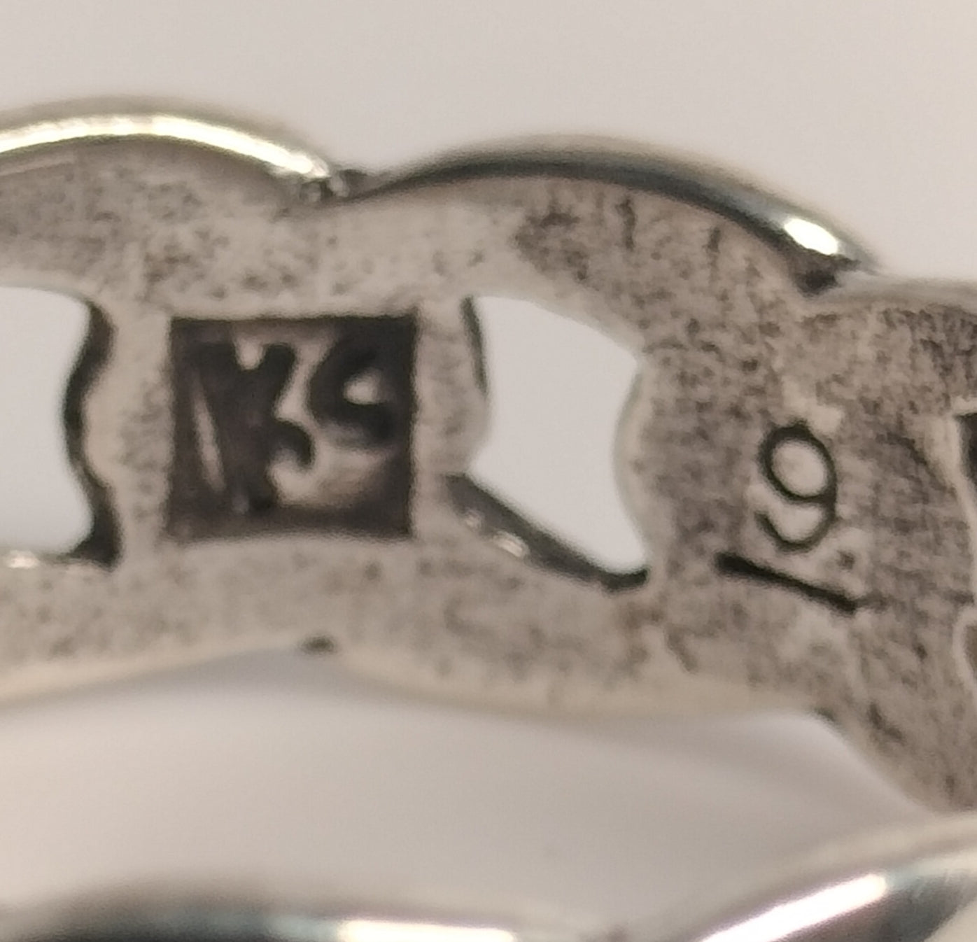 Sterling Silver Cuban Band