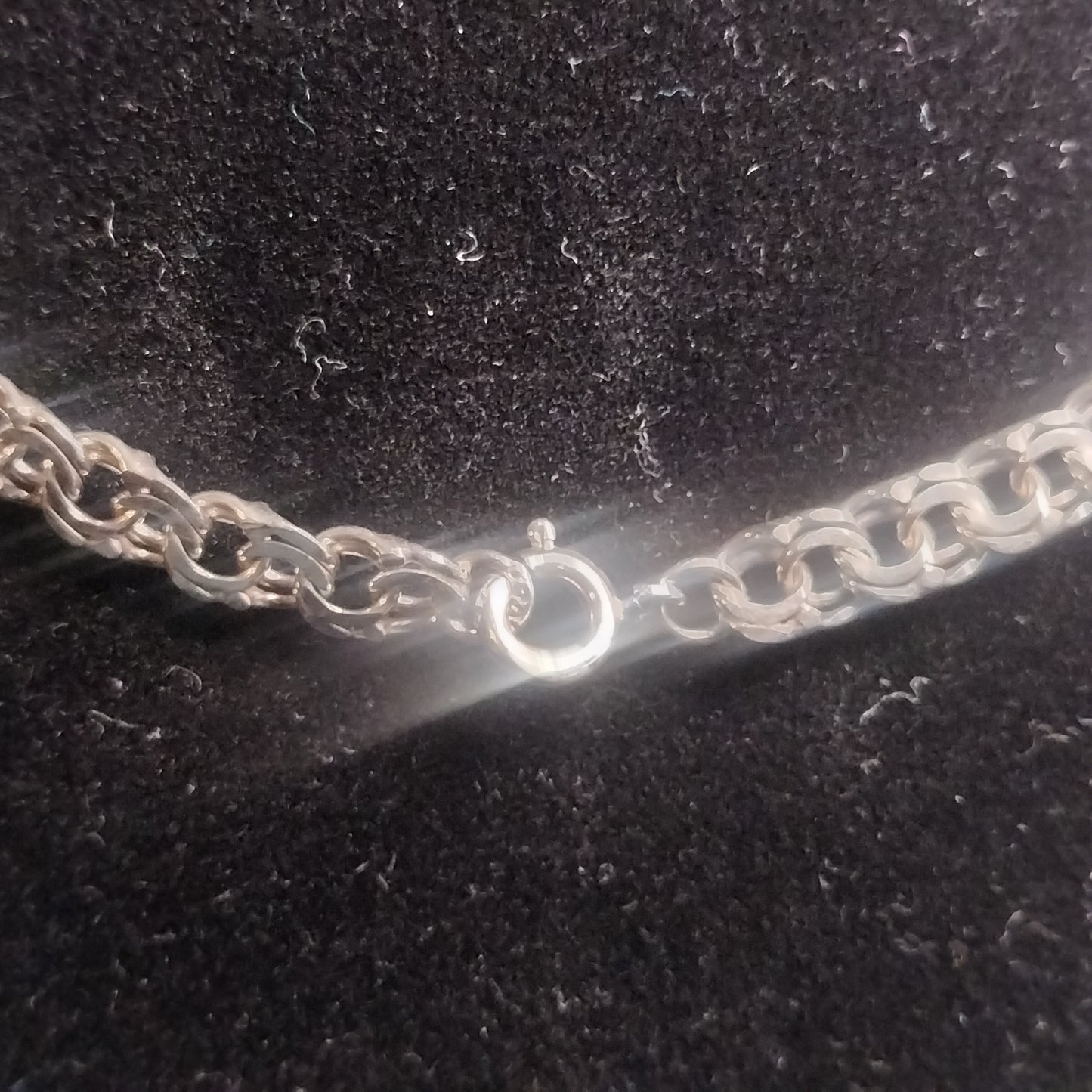 Sterling Silver Beaded Necklace